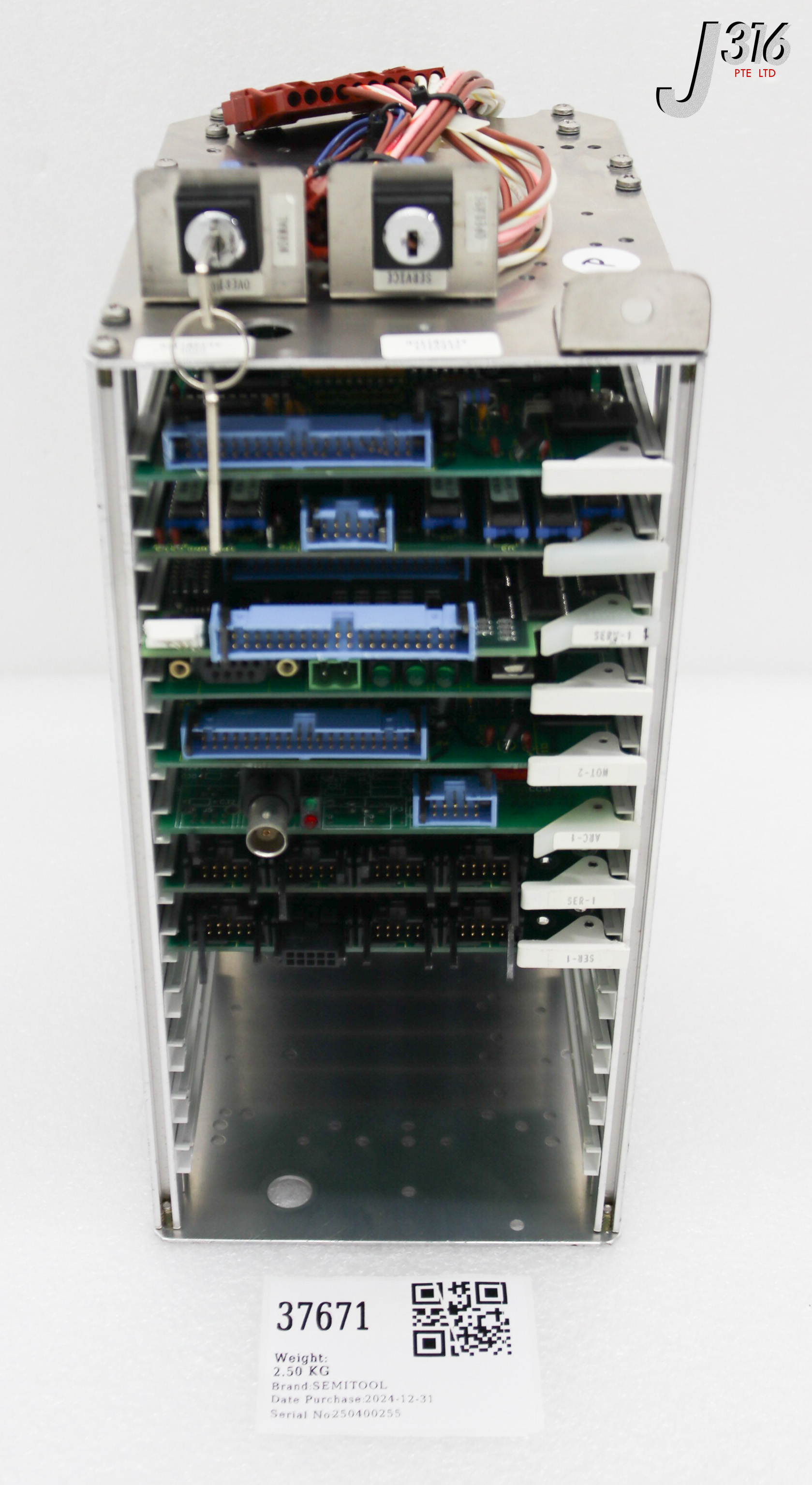 37671 SEMITOOL PCB, RACK ASSY 16702A