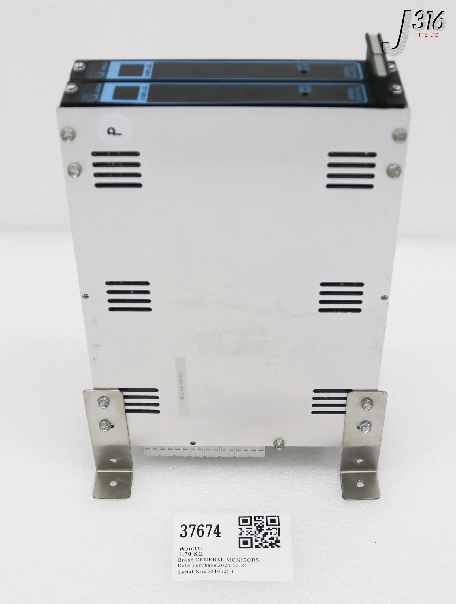 37674 GENERAL MONITORS FUMES REFECTION CONTROLLER, 4802A RK02-000-000-802