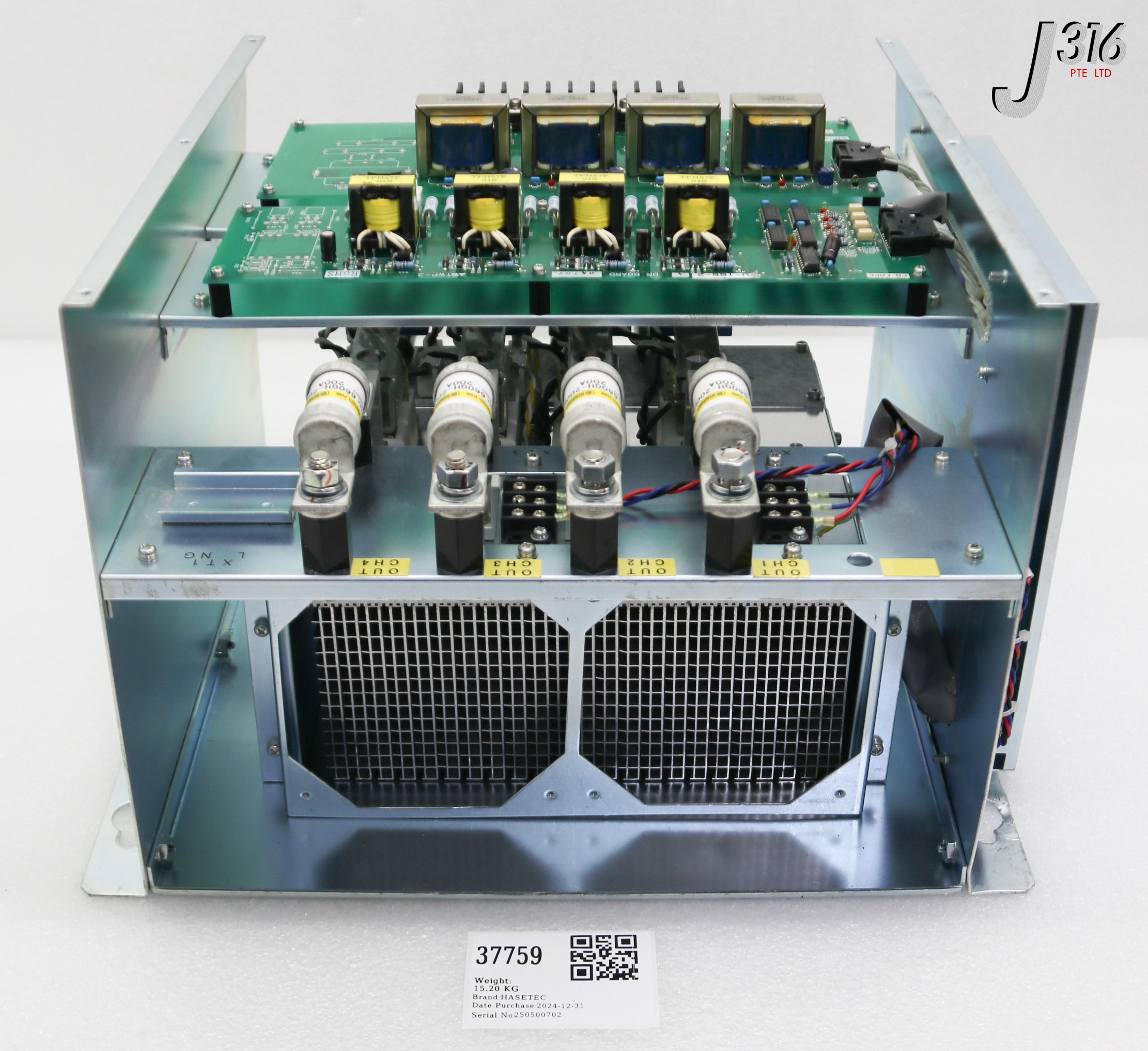 37759 HASETEC TEL, THYRISTOR CONTROL UNIT CU162U4Z4FA (TEL)