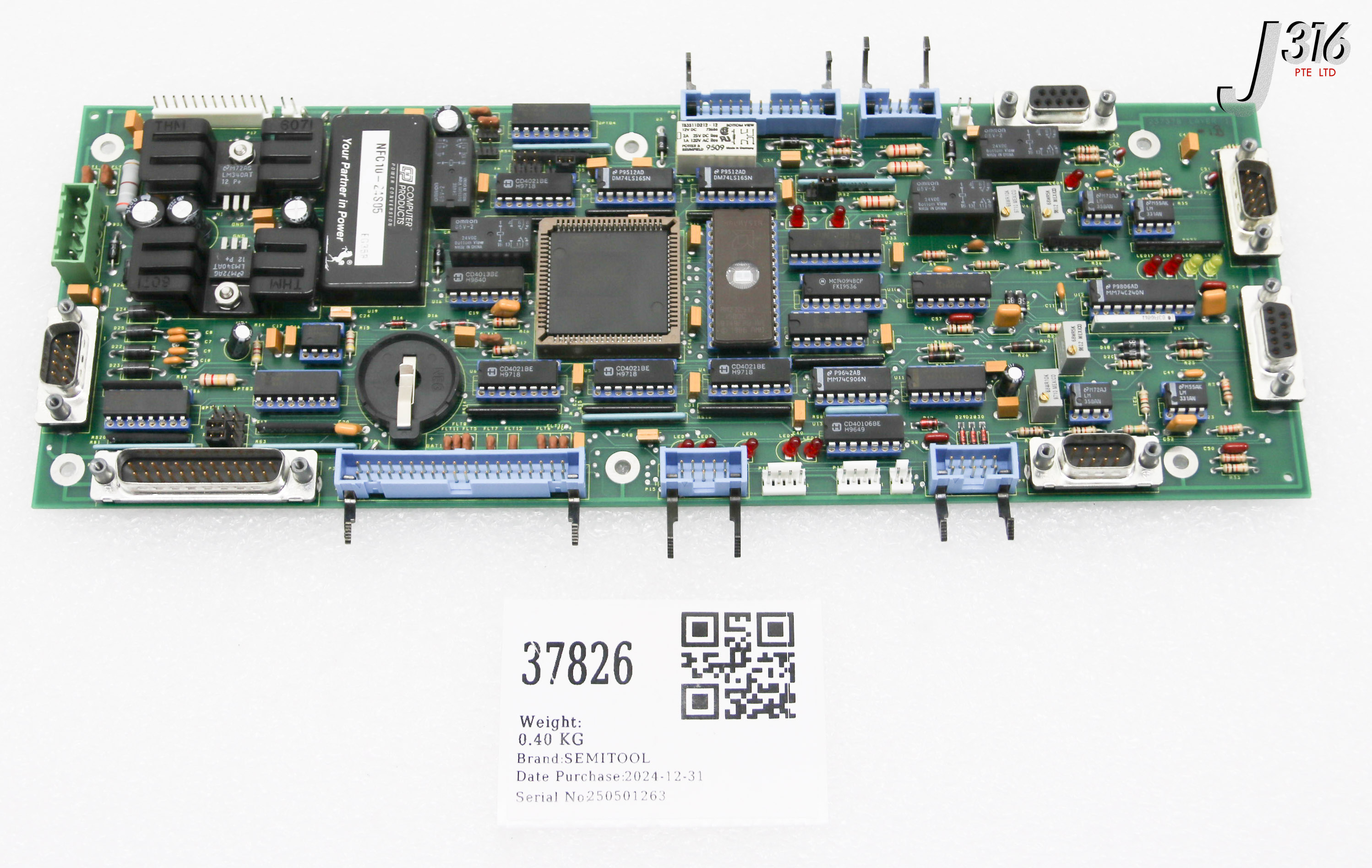 37826 SEMITOOL PCB ASSY, IMMERSION INTERLOCK BD 23737B
