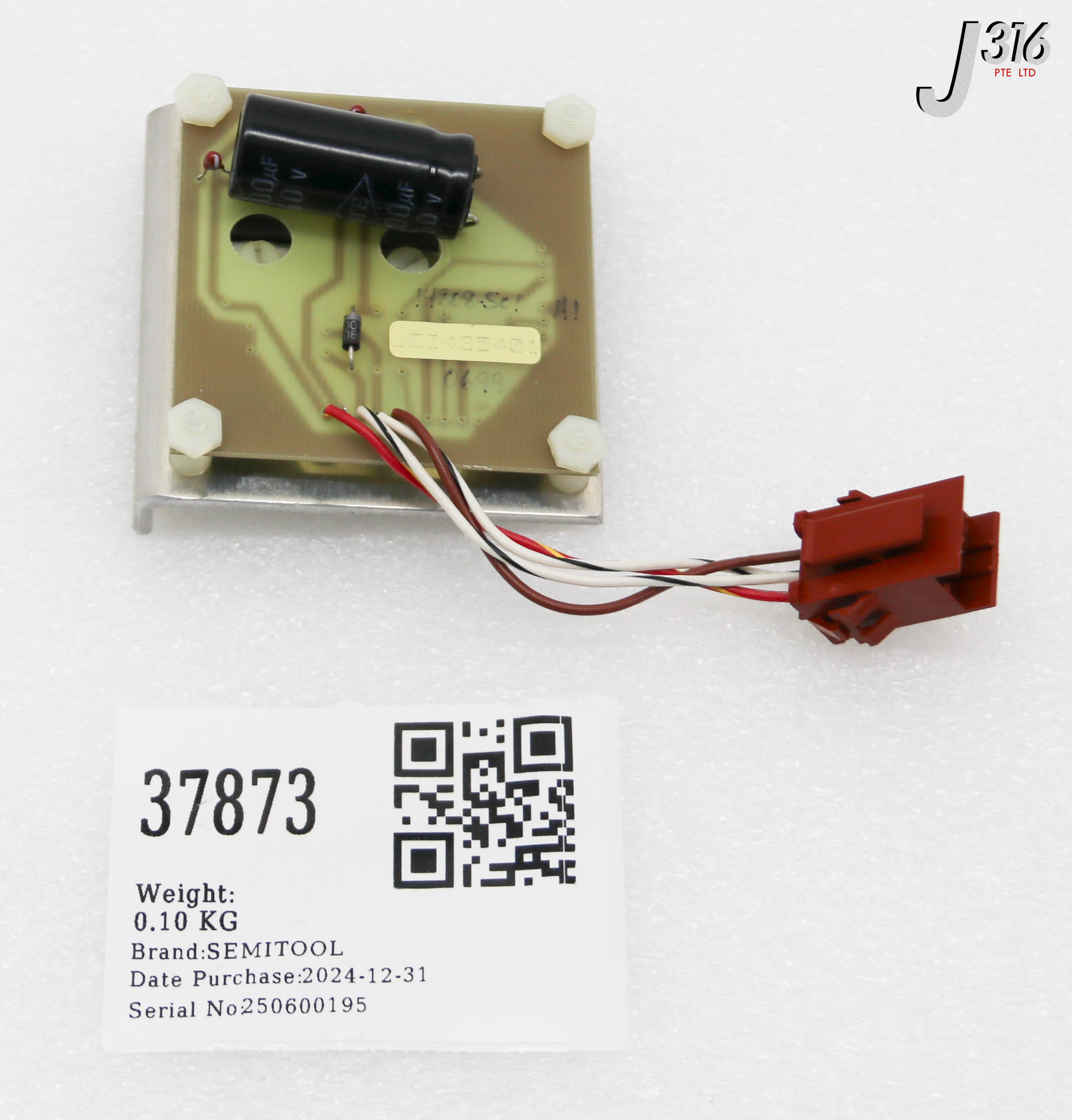 37873 SEMITOOL POWER SUPPLY BOARD 14808-501