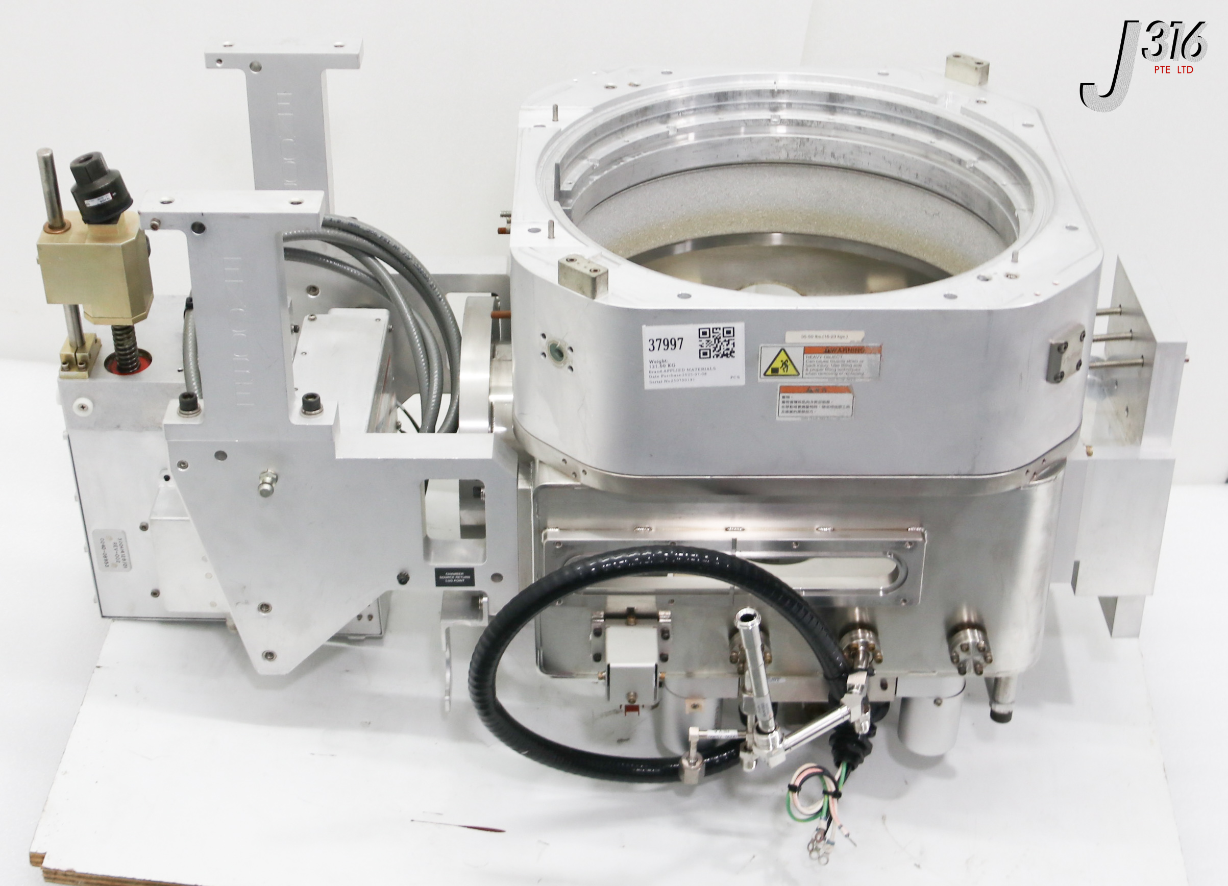 37997 APPLIED MATERIALS WIDE BODY CHAMBER ASSY PVD, W/ BIASED ELECTRODE, AC BOX 0010-04561 0040-20195