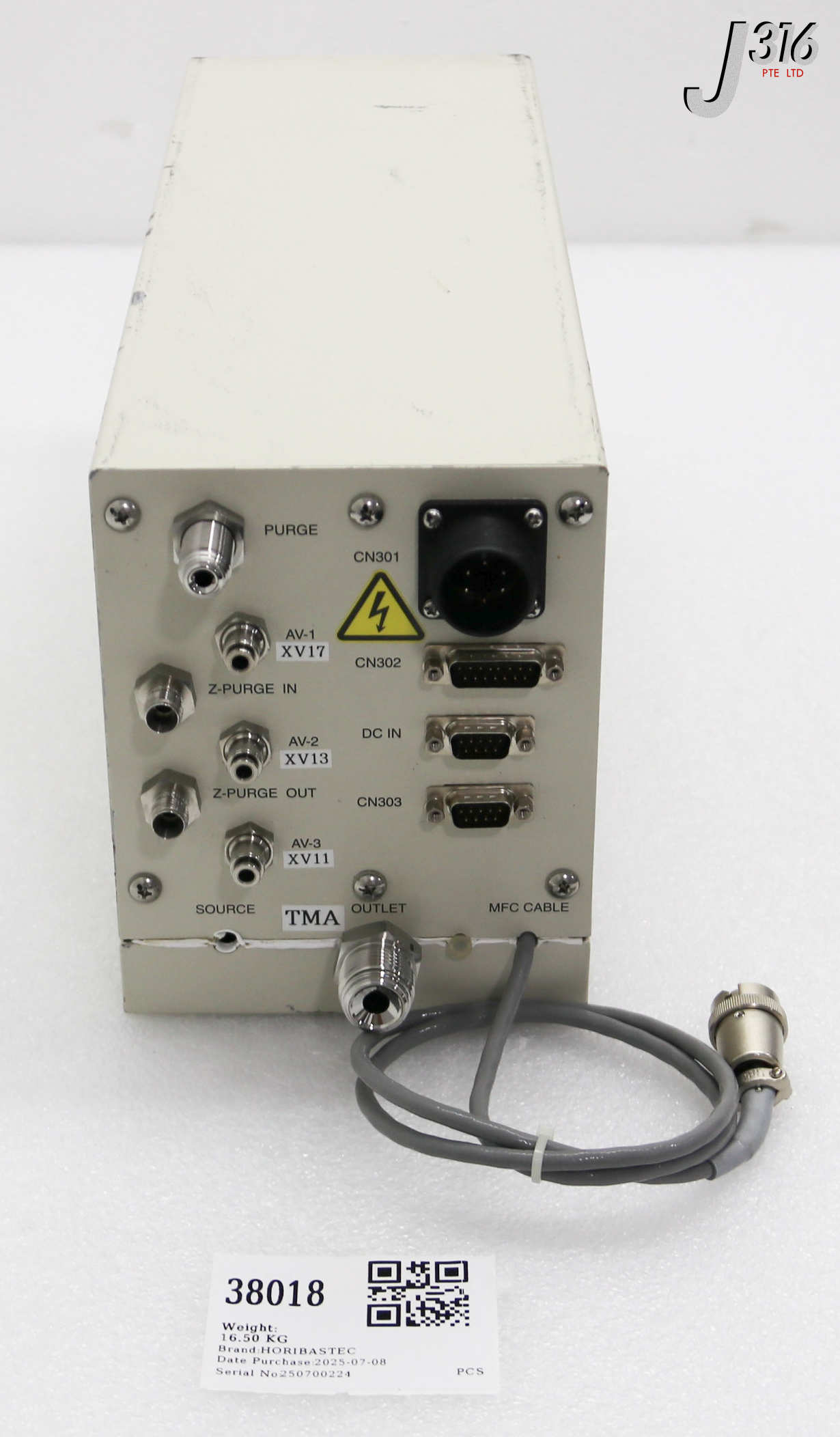 38018 HORIBASTEC MFC, LIQUID SOURCE CONTOLLER LSC-F530-751GS
