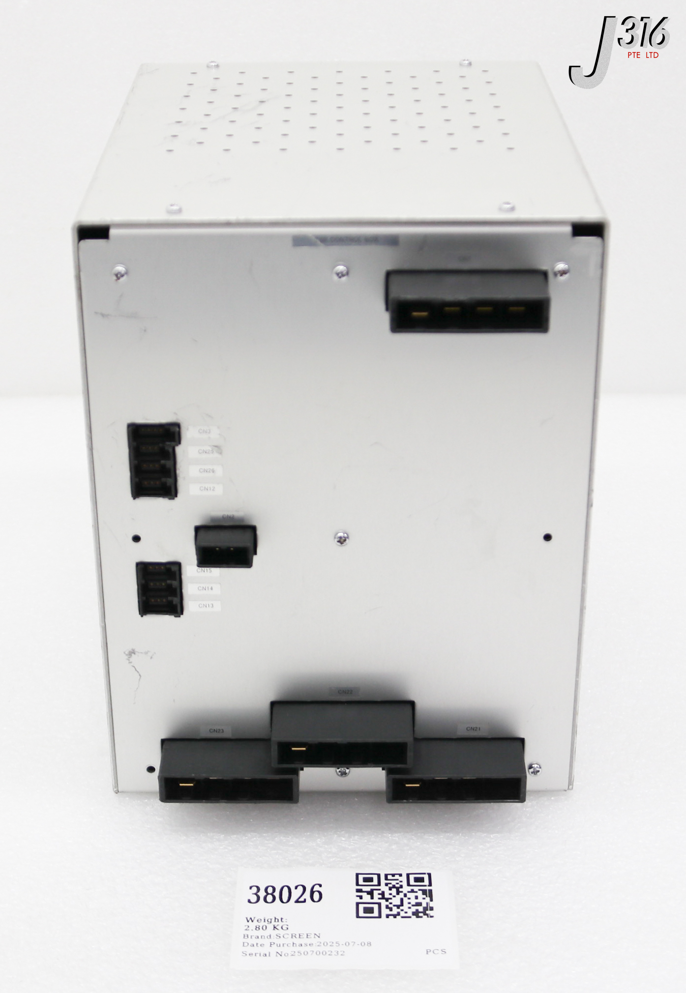 38026 SCREEN SSR CONTROL BOX 63909386