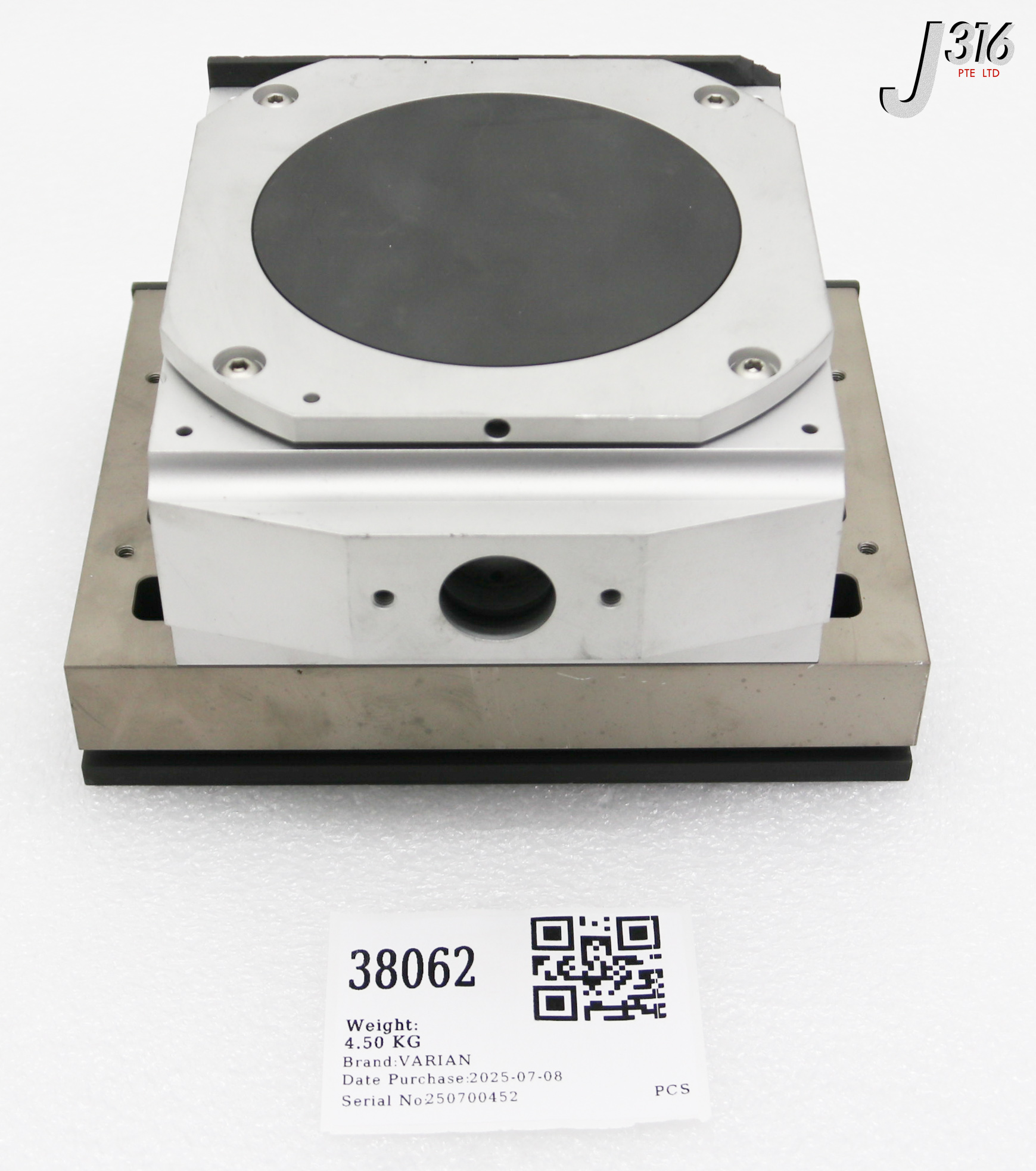38062 VARIAN CHAMBER ASSY E17124160