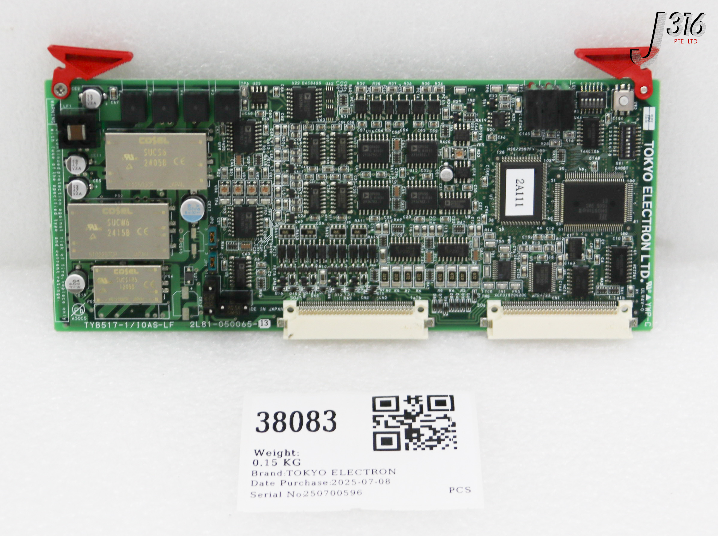 38083 TOKYO ELECTRON PCB TYB517-1/ IOAS-LF 2L81-050065-13