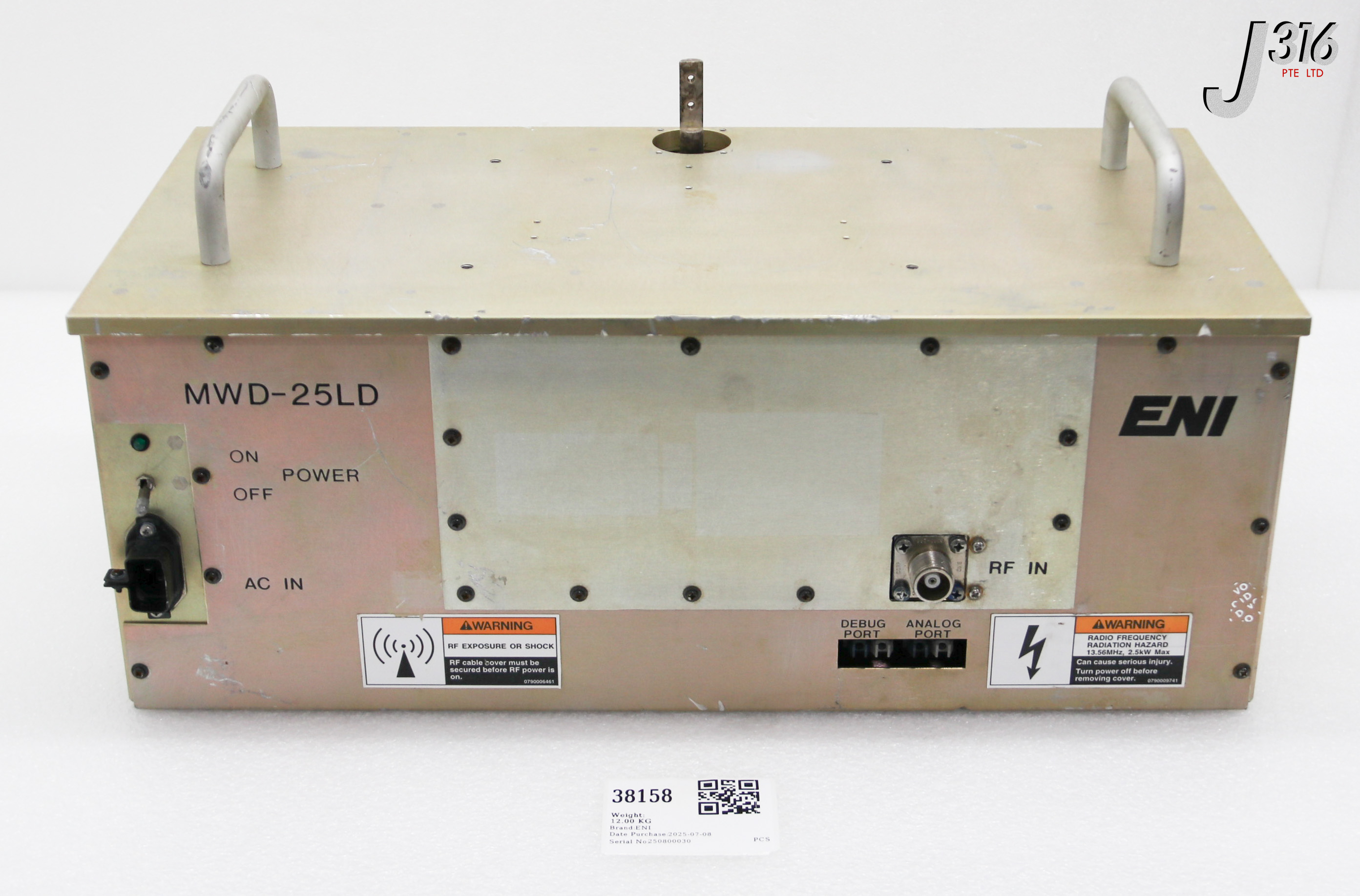 38158 ENI RF MATCH MWD-25LD MWD-25LD-02