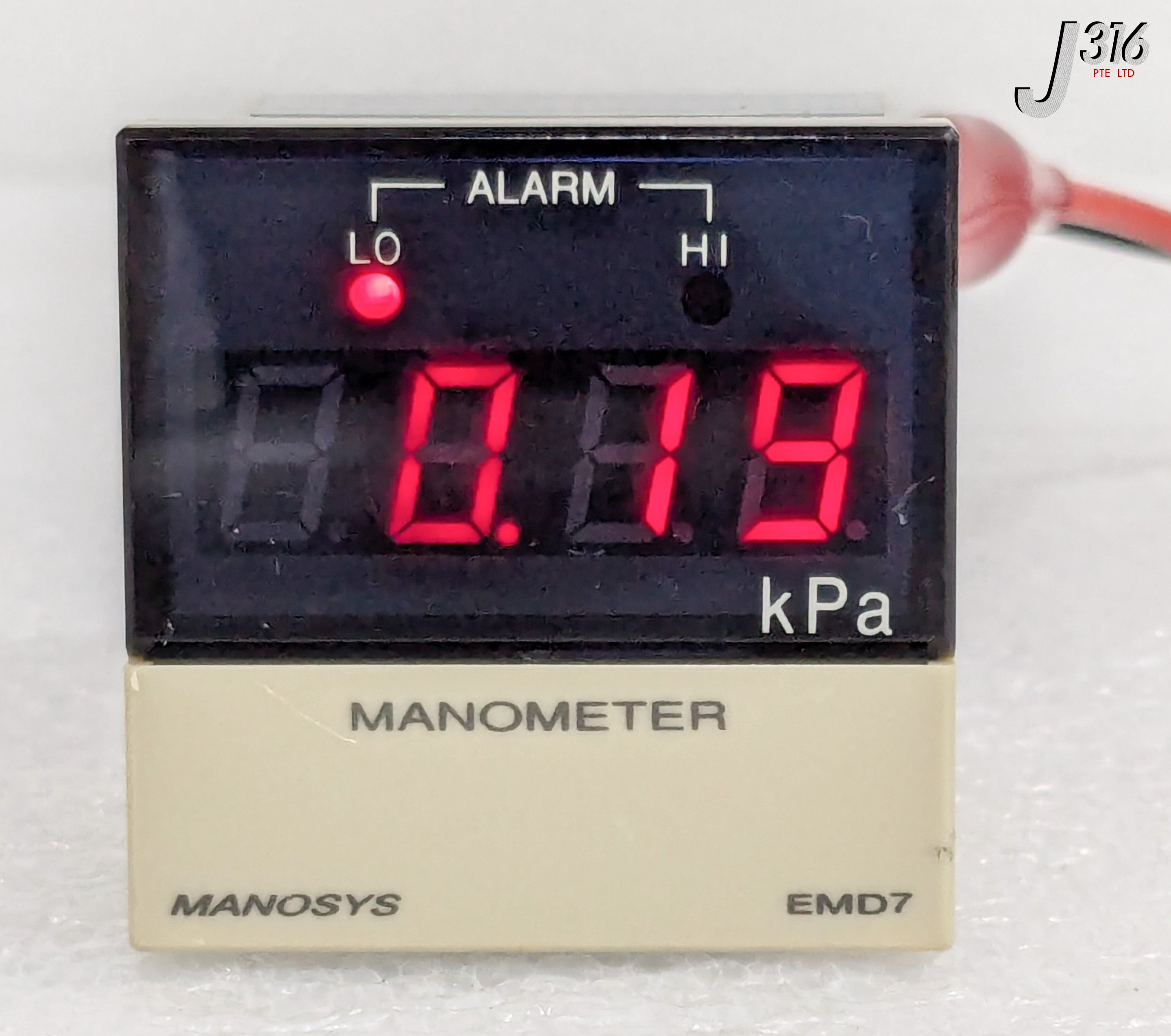 38181 YAMAMOTO MONOMETER, DIGITAL DIFFERENTIAL PRESSURE GAGE EMD7 D3P1E