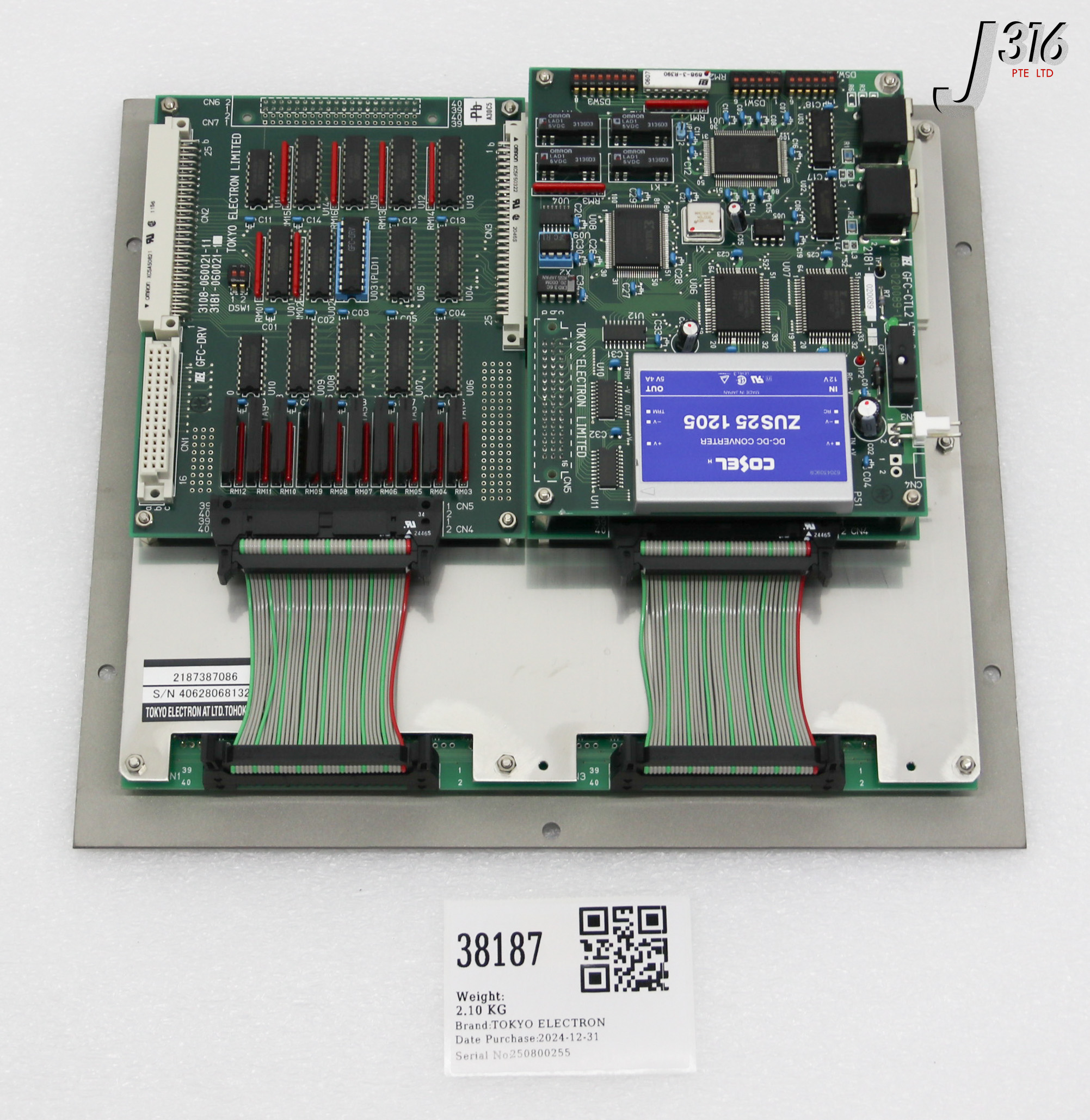 38187 TOKYO ELECTRON PCB F/C PANEL 2187387086