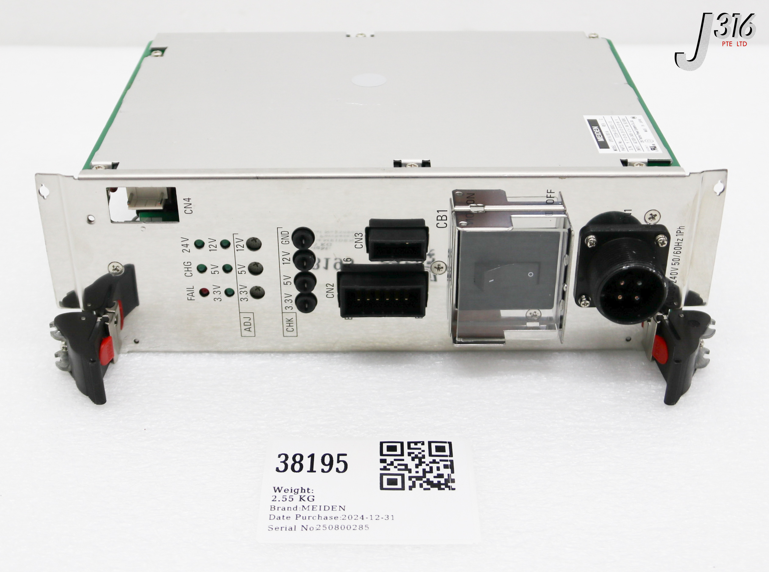 38195 MEIDEN POWER SUPPLY MODULE, P/N: E239-010002-15 (PARTS) UP016/001A