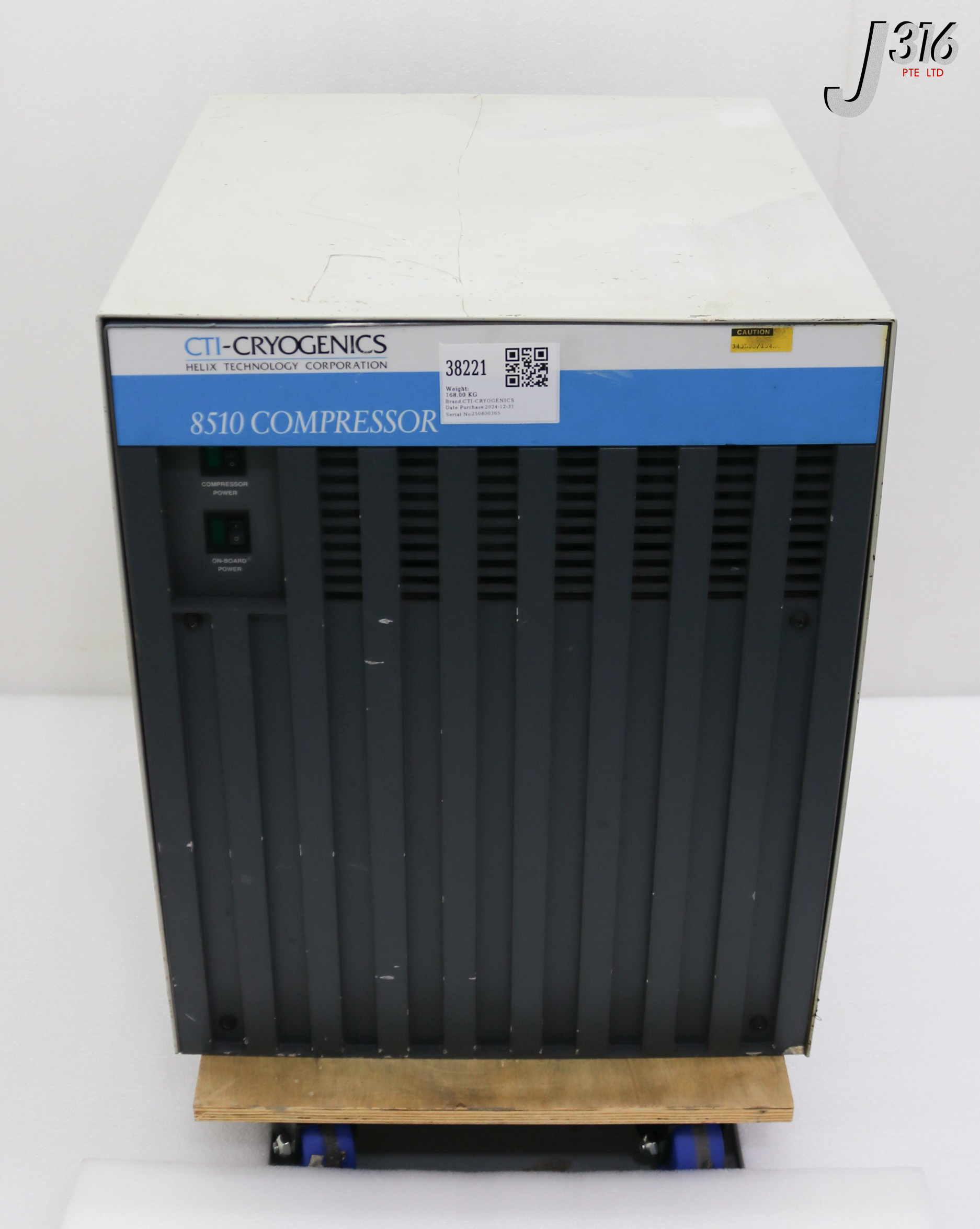 38221 CTI-CRYOGENICS 8510 COMPRESSOR, 3620-01146 8031315