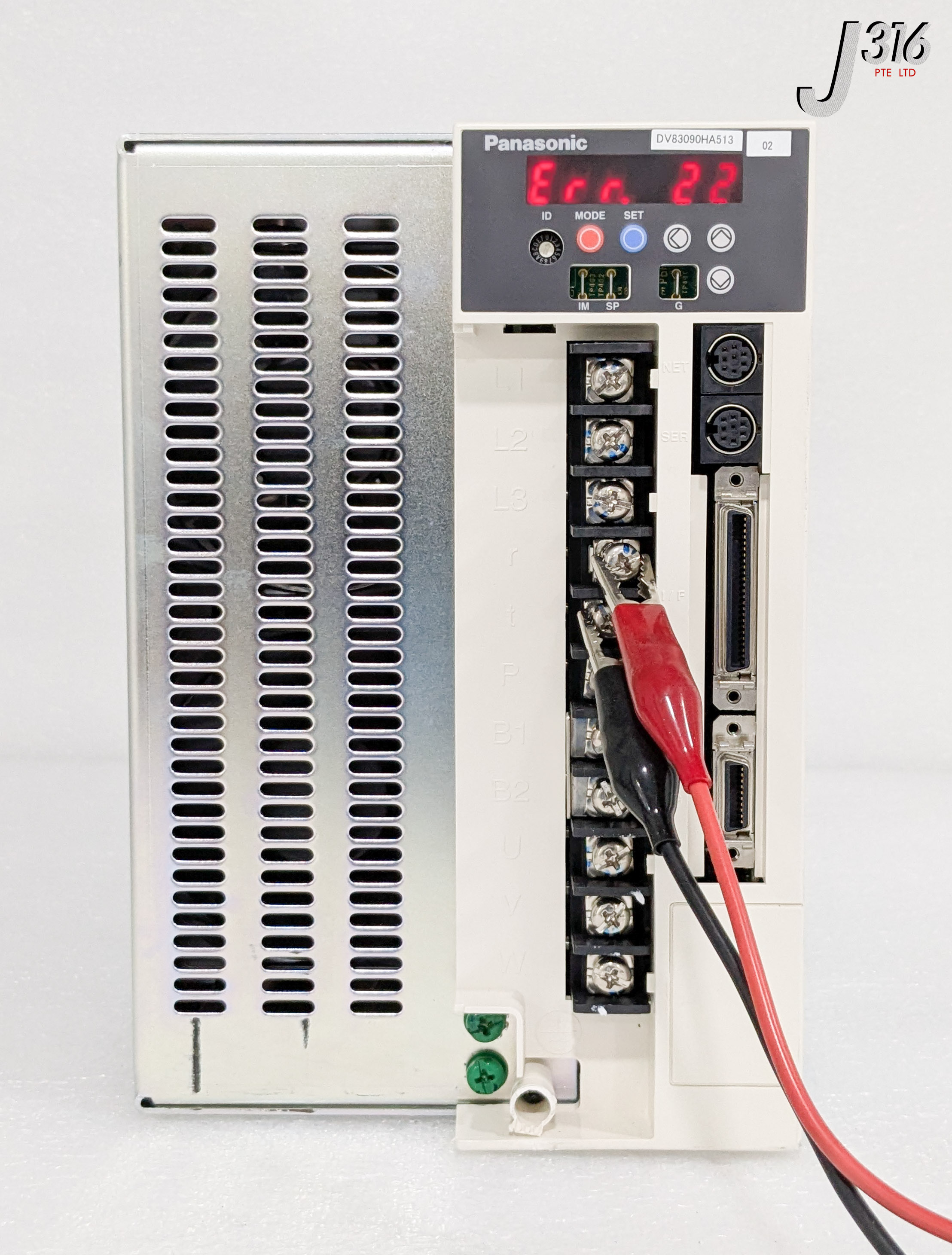 38234 PANASONIC AC SERVO DRIVER DV83090HA513