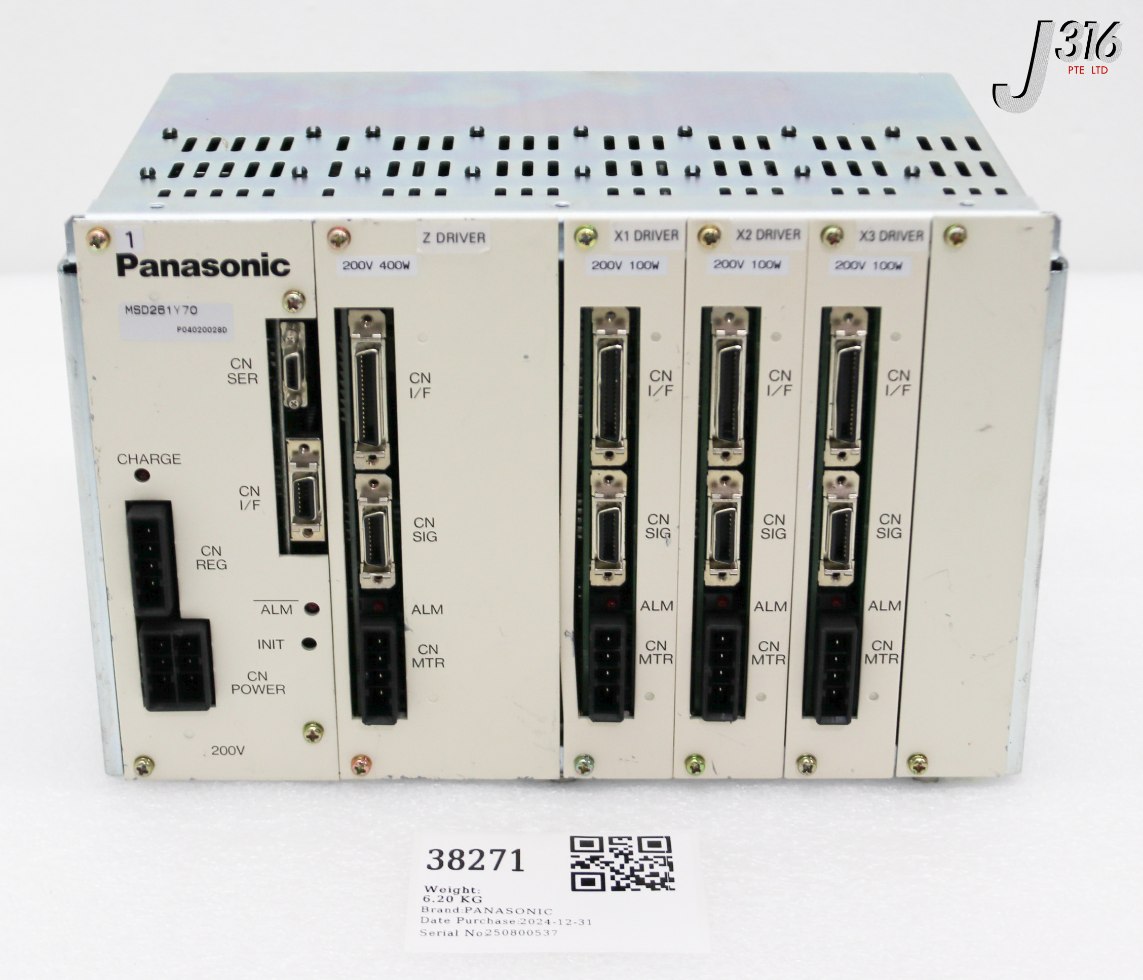 38271 PANASONIC CONTROLLER ASSY MSD261Y70