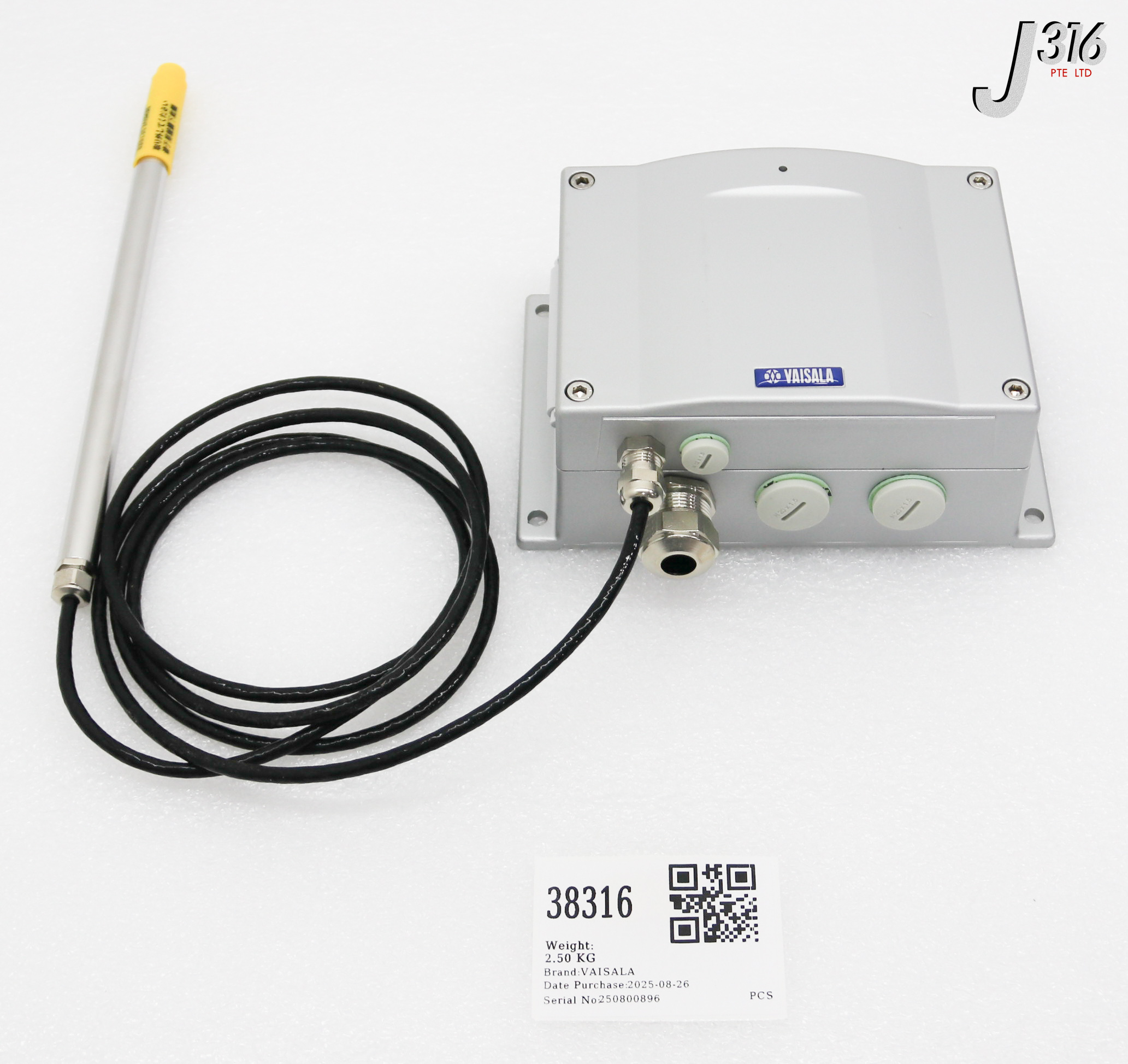 38316 VAISALA HUMIDITY & TEMPERATURE TRANSMITTER (NEW) HMT330