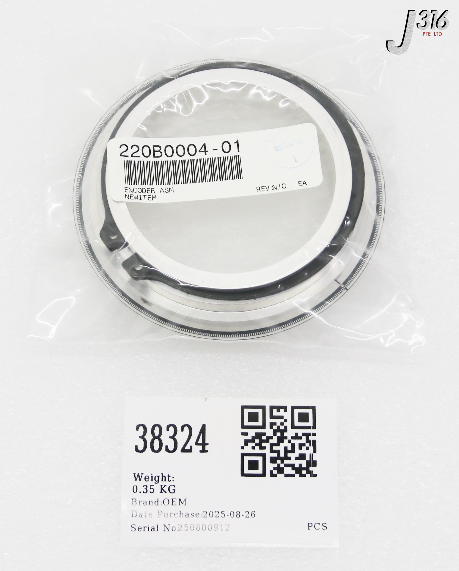 38324 OEM ENCODER ASM (NEW) 220B0004-01