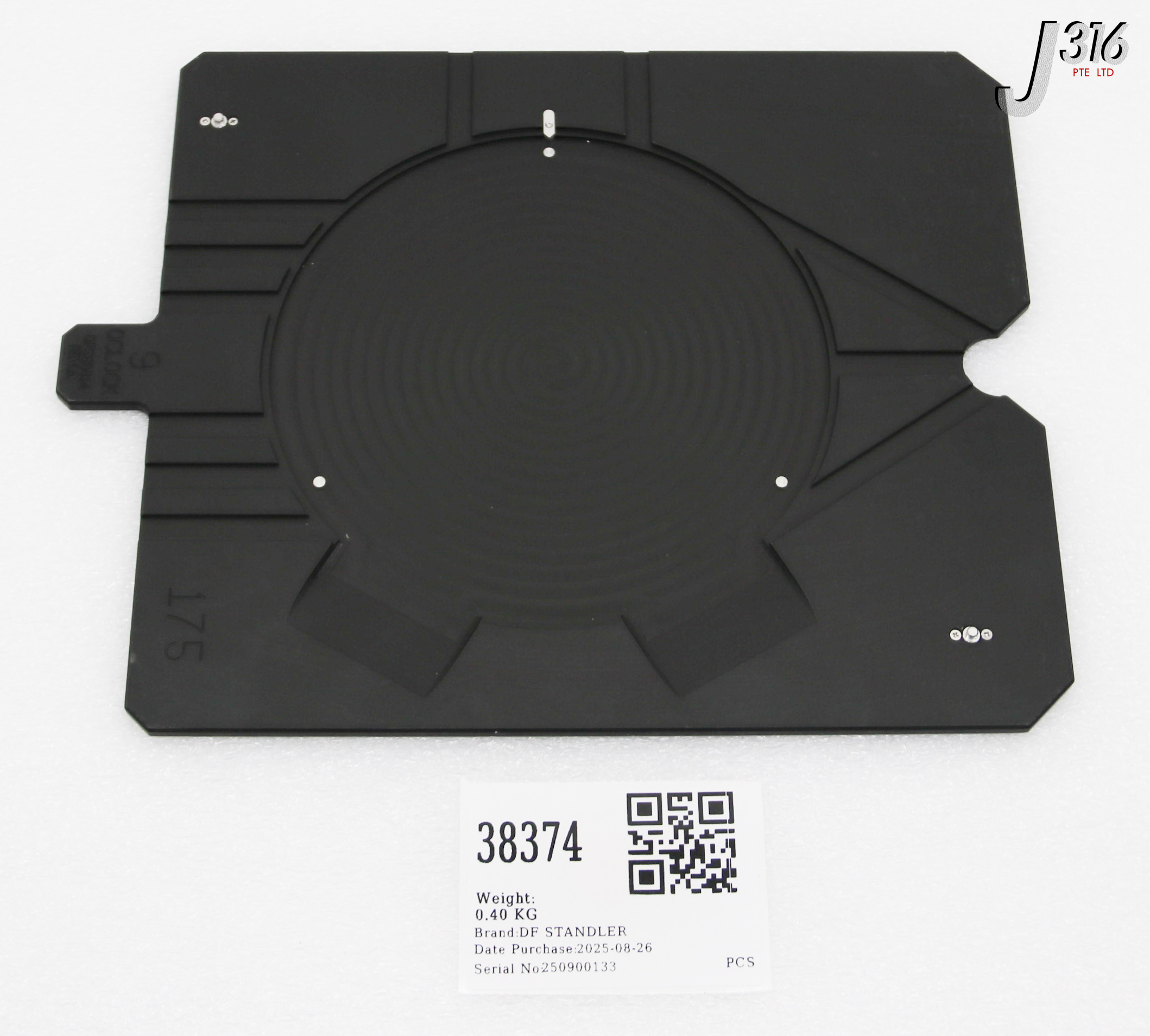 38374 DF STANDLER OVEN TRAY 6 IN WAFER 9 O'CLOCK DFS80814