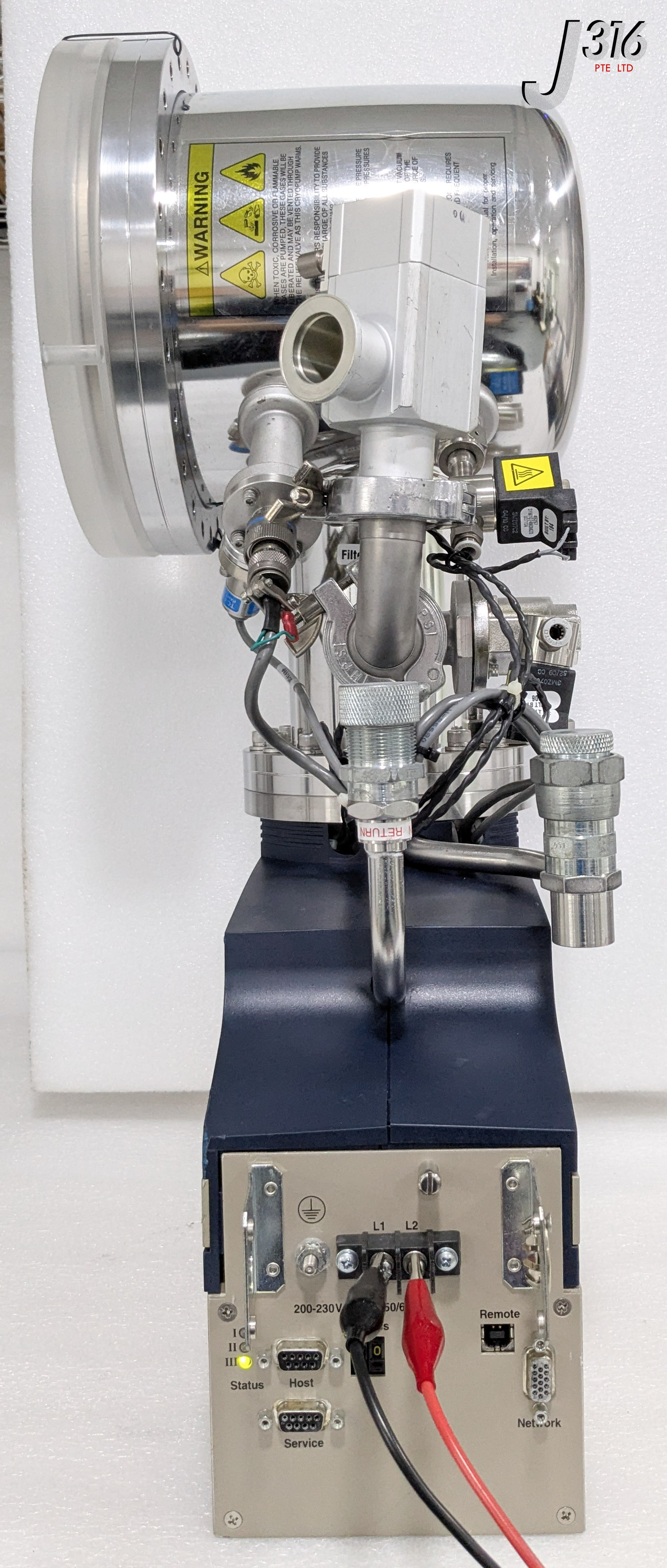 38409 CTI-CRYOGENICS ON-BOARD IS 8F-XP CRYOPUMP 8185162G001R
