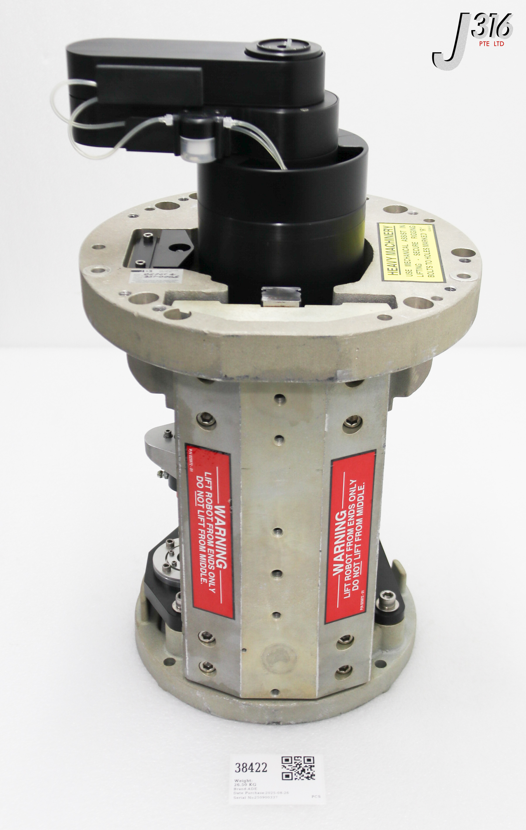 38422 ADE SINGLE ARM WAFER TRANSFER ROBOT, DEPOT A (WORKING) 351-0005