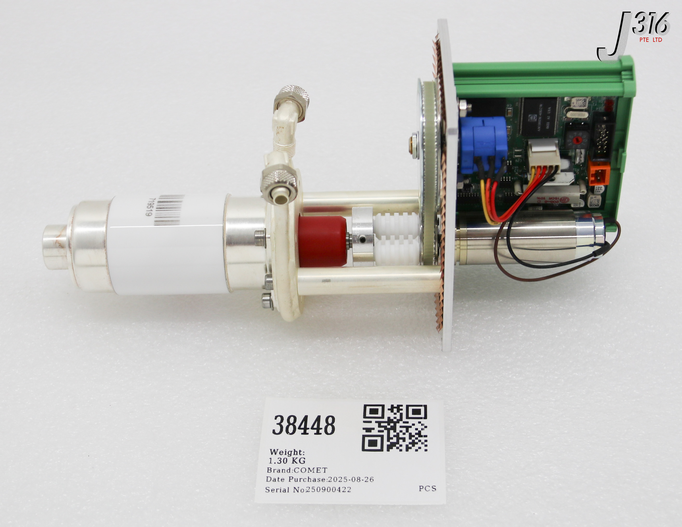 38448 COMET VACUUM VARIABLE CAPACITOR, 6-500PF, 5/3KV (NEW) CVMO-500AC/5-BFA-M
