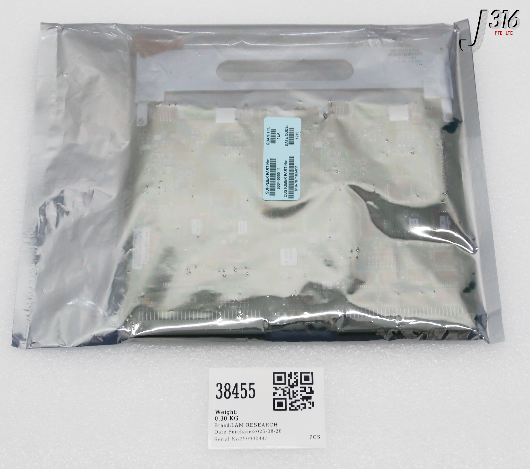 38455 LAM RESEARCH PCB INGINUITY ASSY (NEW) 810-707183-011
