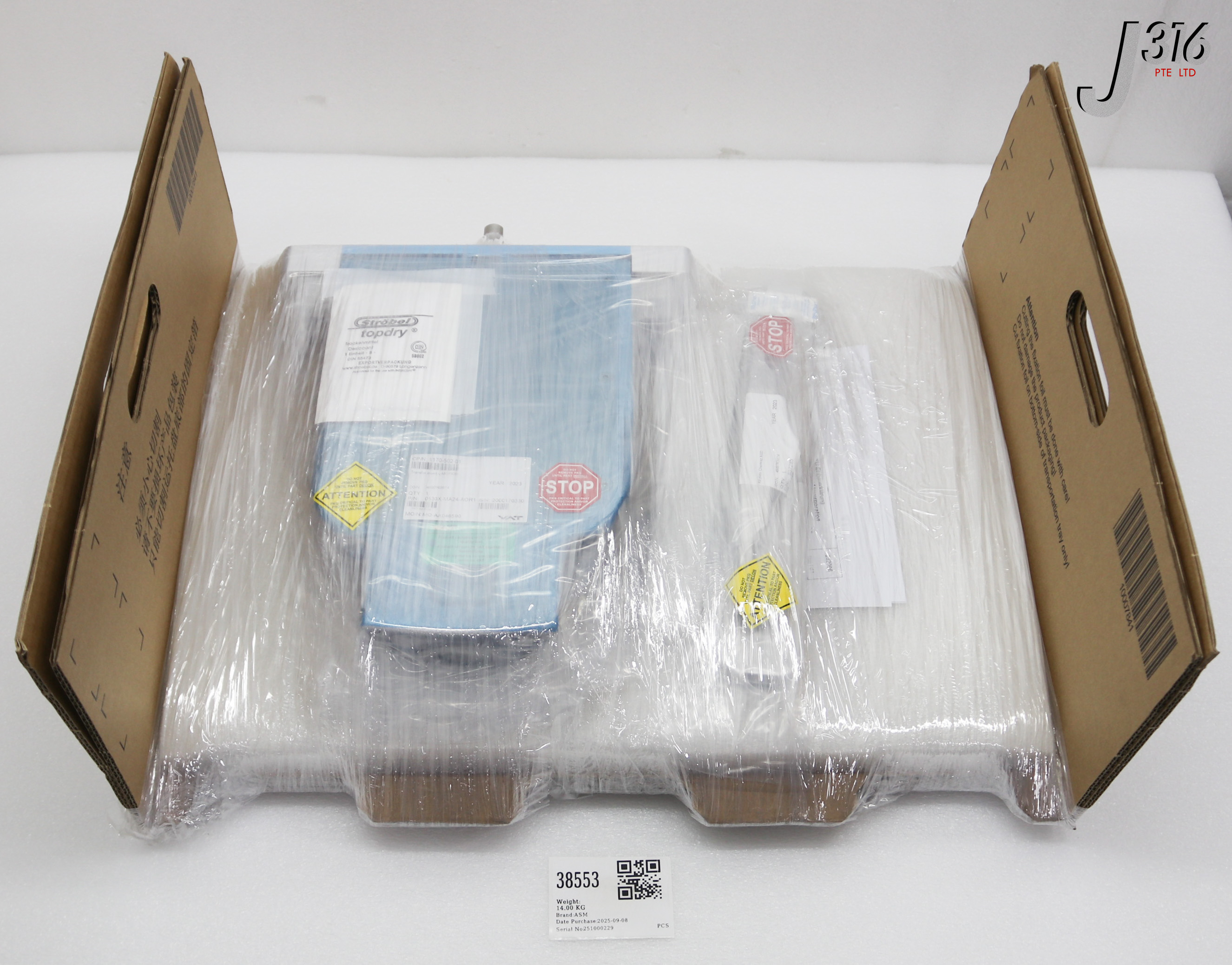 38553 ASM REAL L-MOTION TRANSFER VALVE (NEW) 0530X-MA24-AOR1