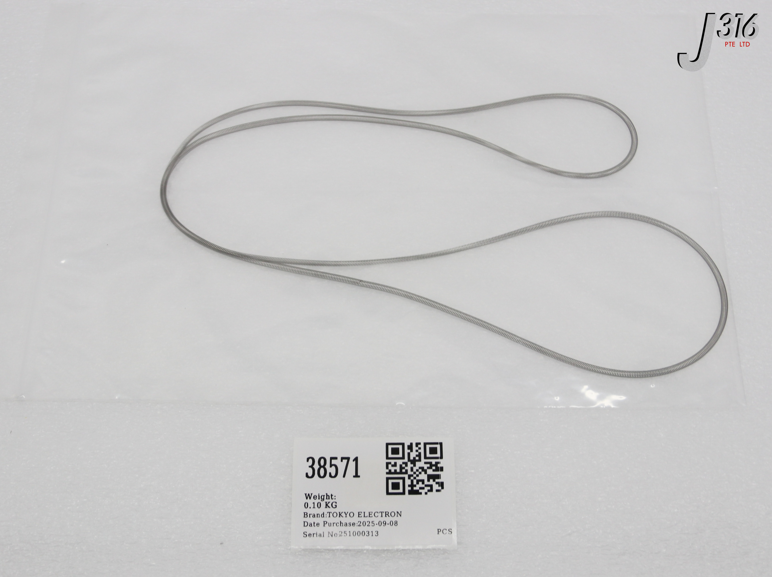 38571 TOKYO ELECTRON EMI GASKET X571433 (NEW) ES047-005420-1