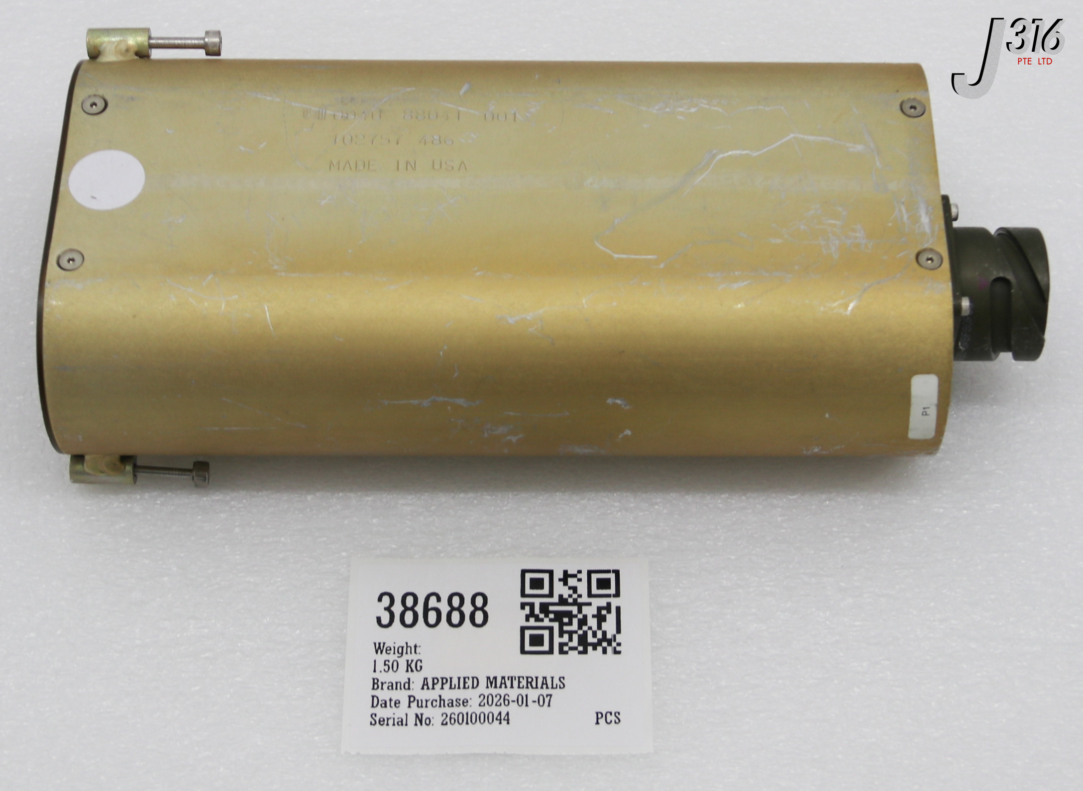38688 APPLIED MATERIALS INNER RF FILTER BOX ASSY 0041-02385, 0040-88039 (PARTS) 0010-29554