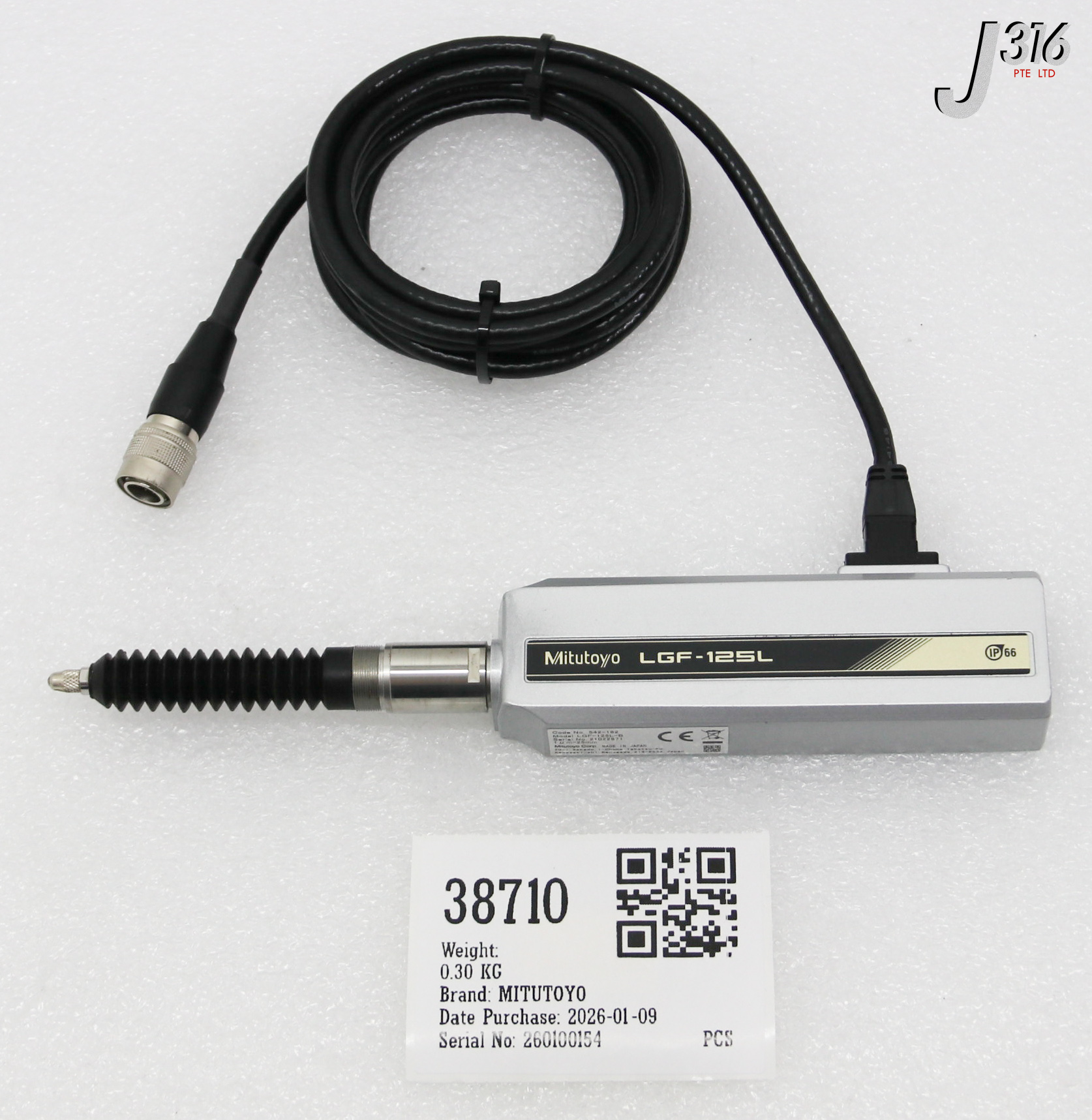 38710 MITUTOYO LINEAR GAGE LGF-125L-B