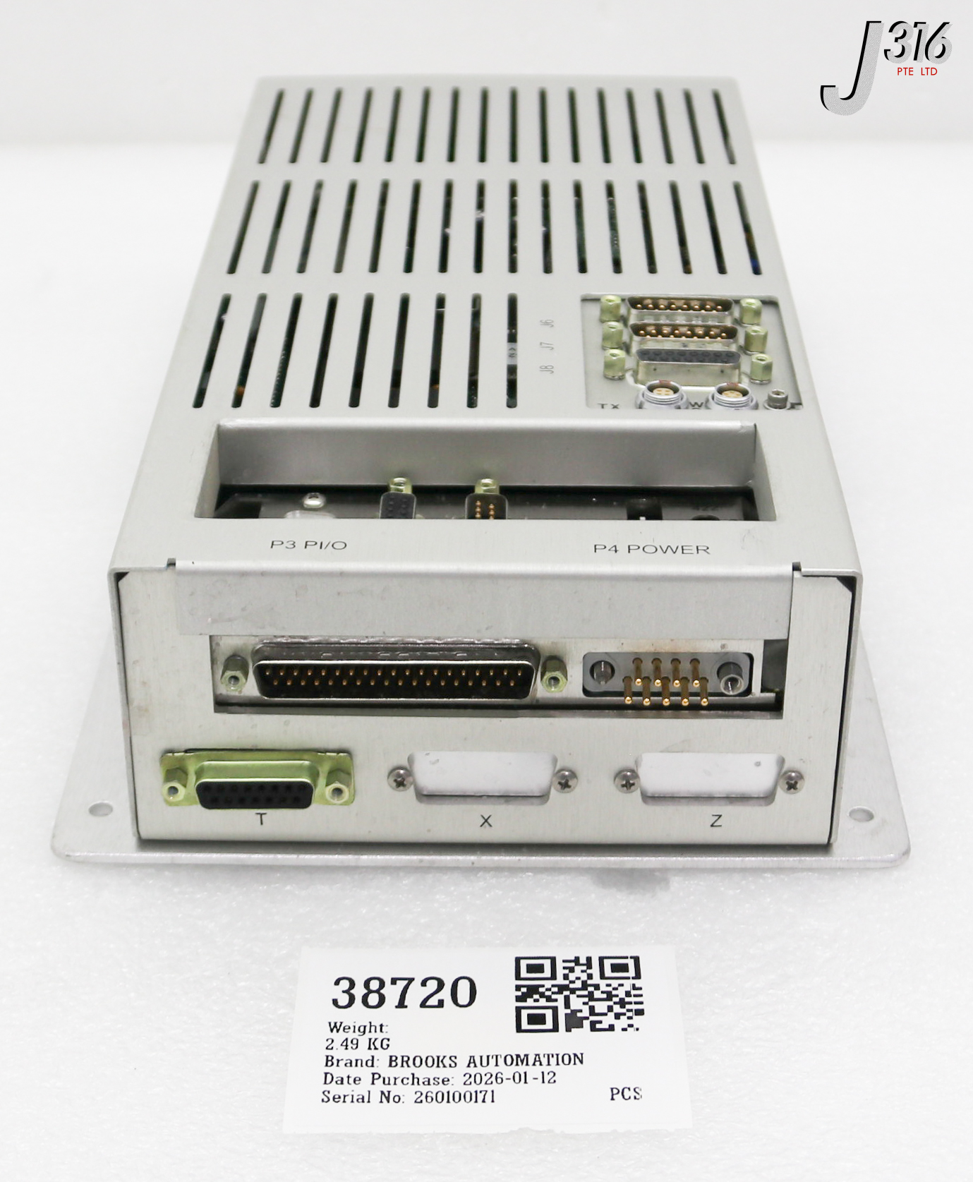 38720 BROOKS AUTOMATION CONTROLLER, 001-4051-05, 001-1951-09 001-4130-11