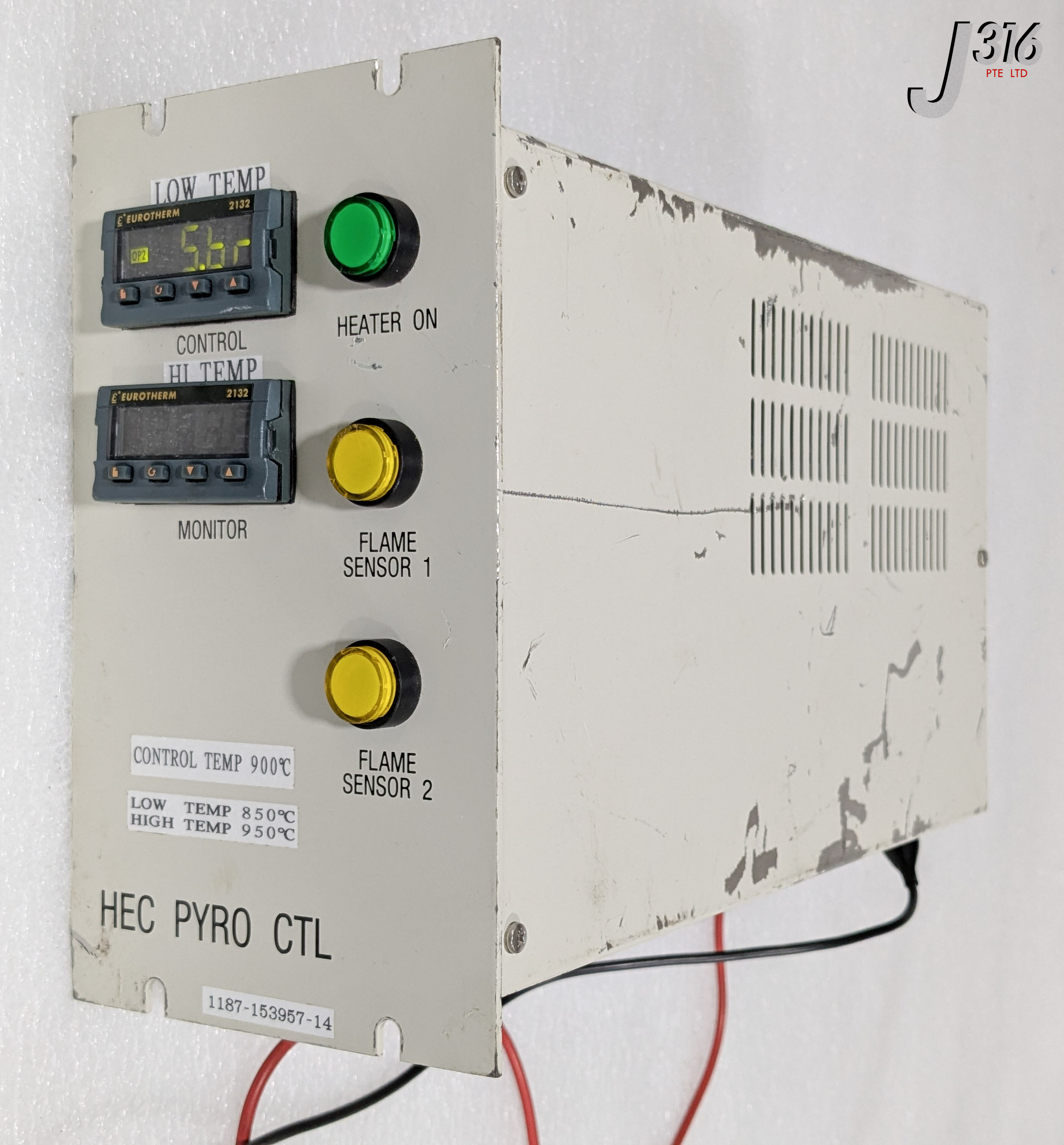 38730 TOKYO ELECTRON HEC PYRO CONTROLLER 1187-153957-14