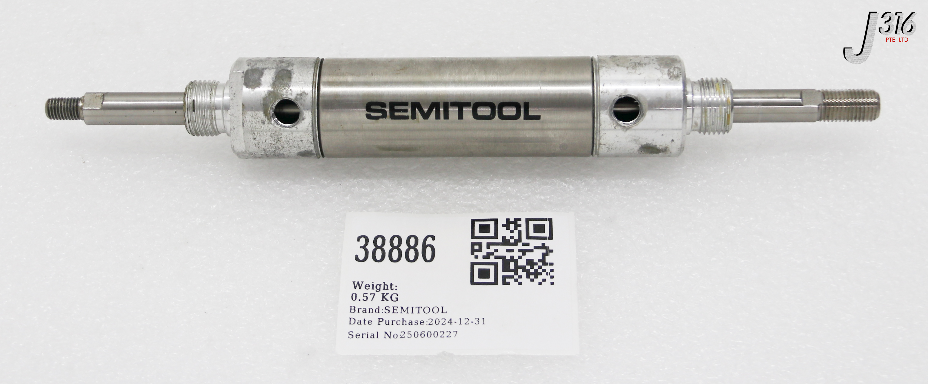 38886 SEMITOOL PNEUMATIC CYLINDER (28CM) D-79666-A