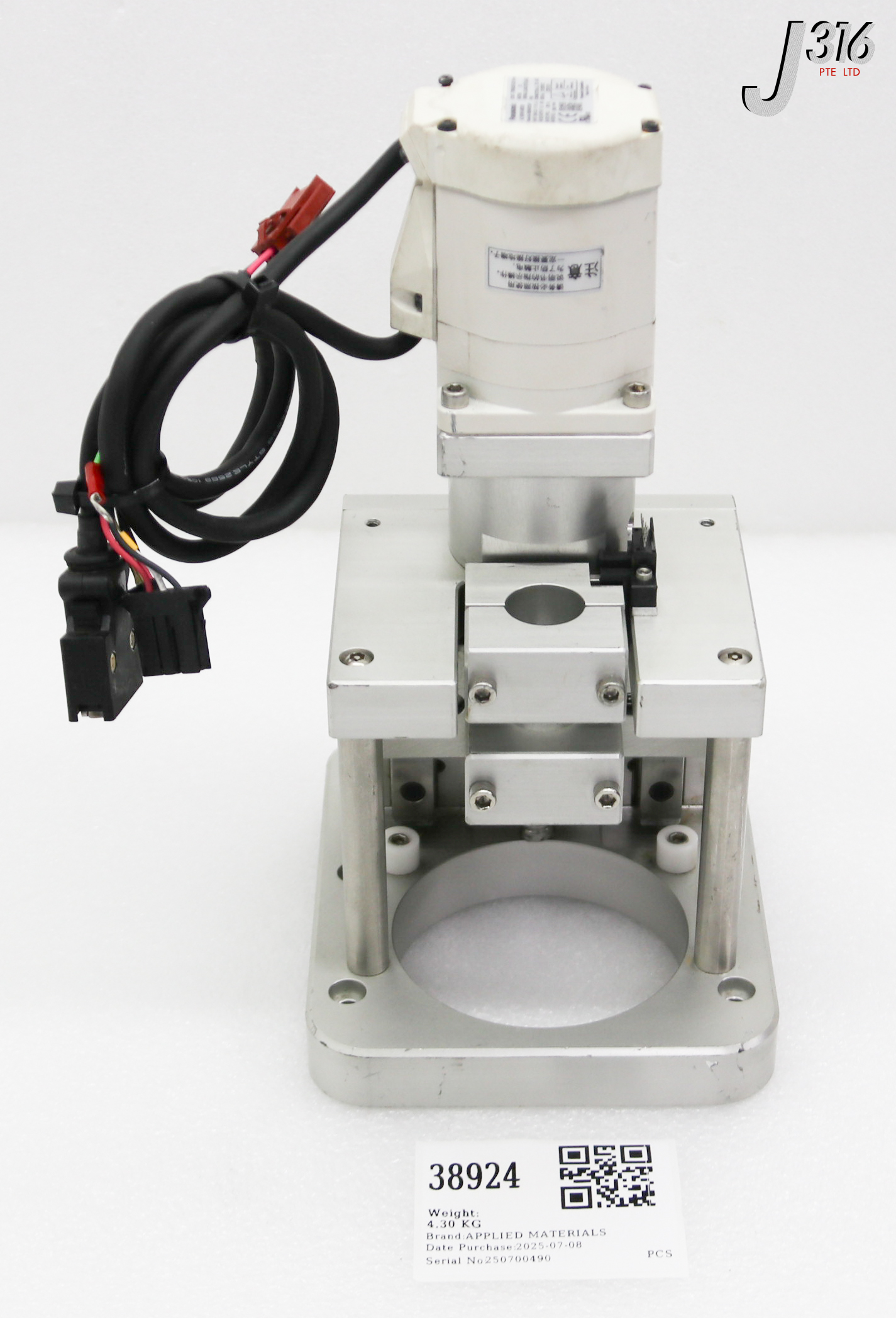 38924 APPLIED MATERIALS DEGAS LIFT & MOTOR ASSY 0010-19137