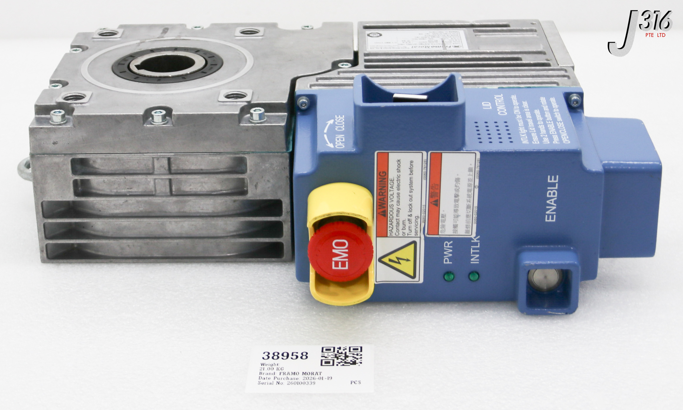 38958 FRAMO MORAT COMPACTA MOTOR AG160, 0010-46612 0190-37535