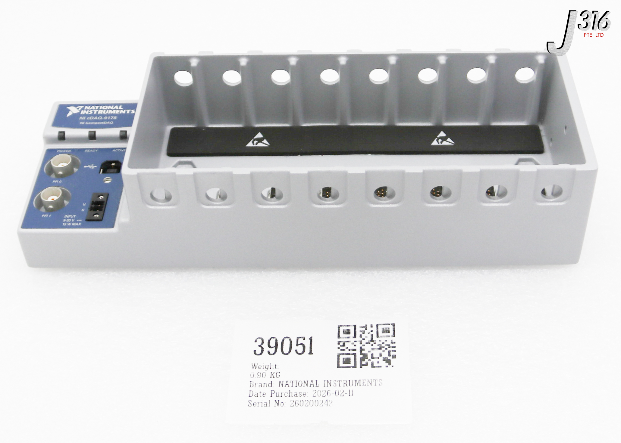 39051 NATIONAL INSTRUMENTS 8-SLOT MANIFOLD, 196654C-01L CDAQ-9178