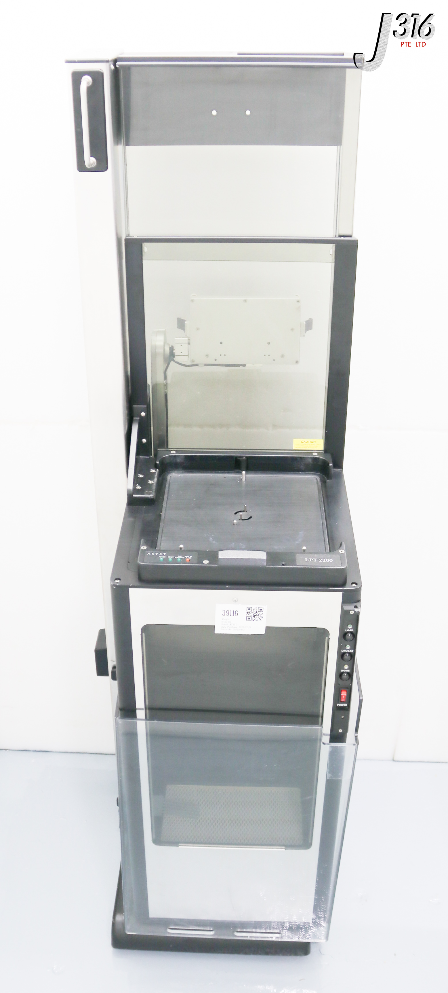 39116 ASYST SMIF LOAD PORT TRANSFER, P/N:9700-3740-02 LPT 2200