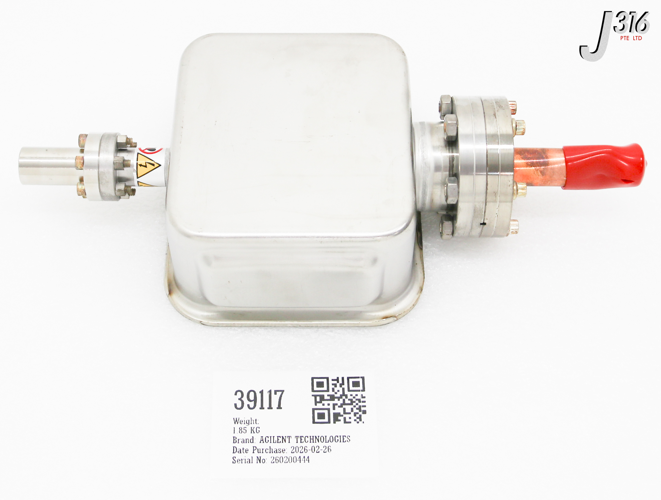 39117 AGILENT TECHNOLOGIES ACLON PLUS 20 L/S PUMP, STARCELL FEEDTHROUGH 9191144