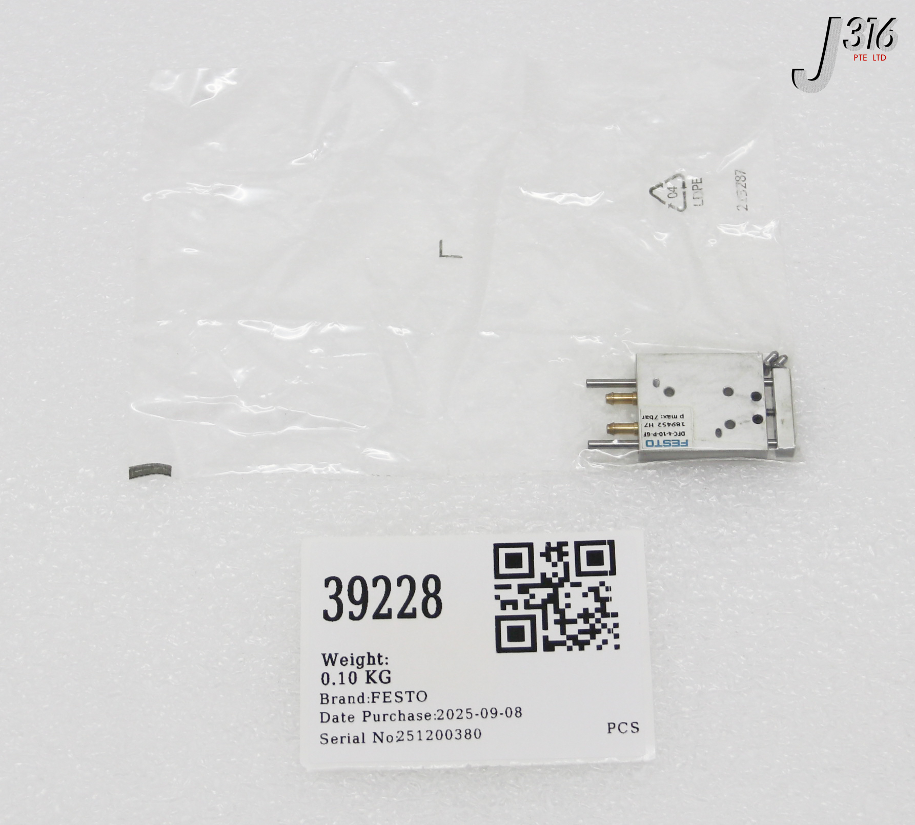 39228 FESTO MINI GUIDED DRIVE (NEW) DFC-4-10-P-GF