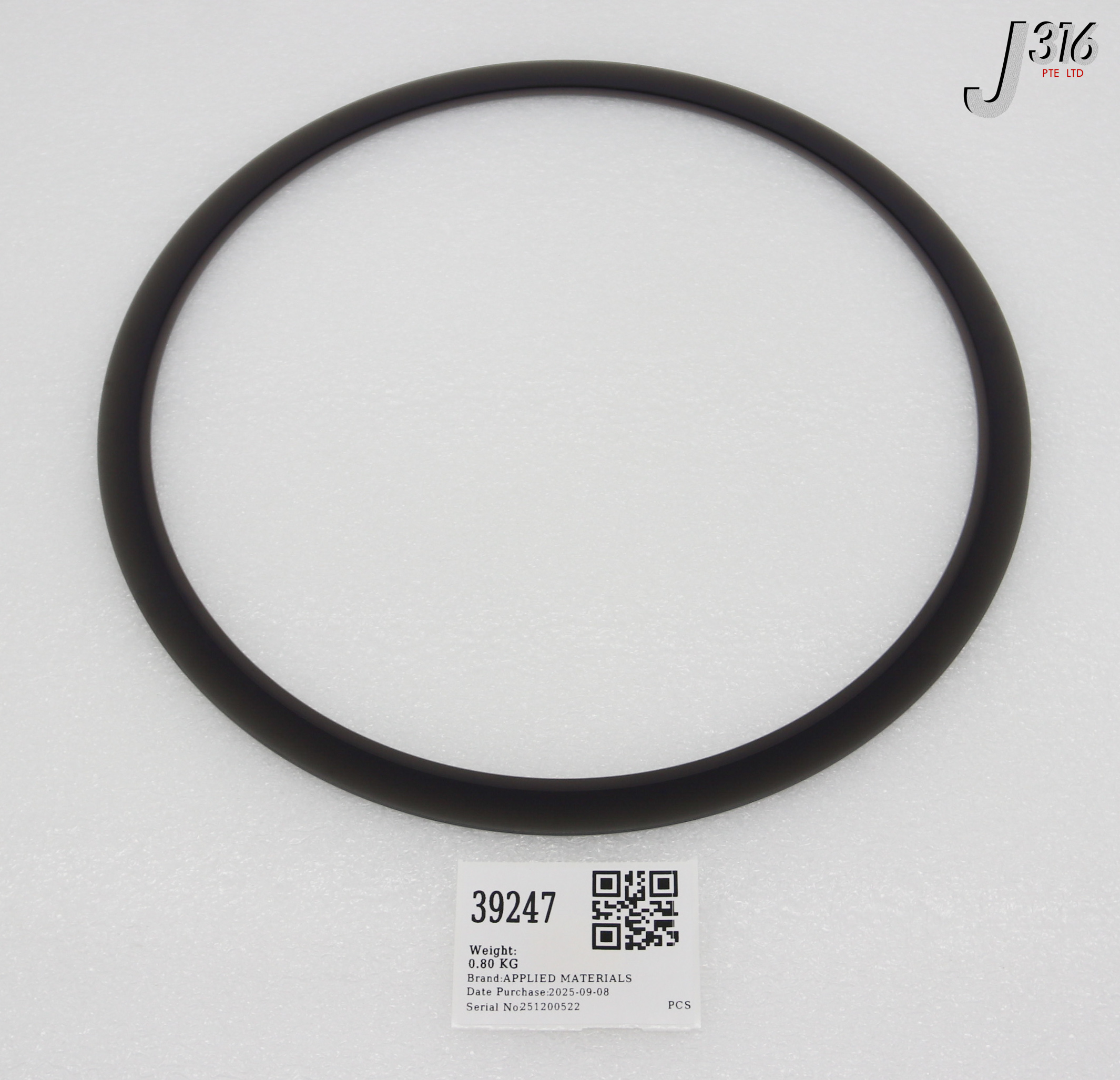 39247 APPLIED MATERIALS EDGE RING THIN SIC-EM 300MM (NEW) 0200-04596
