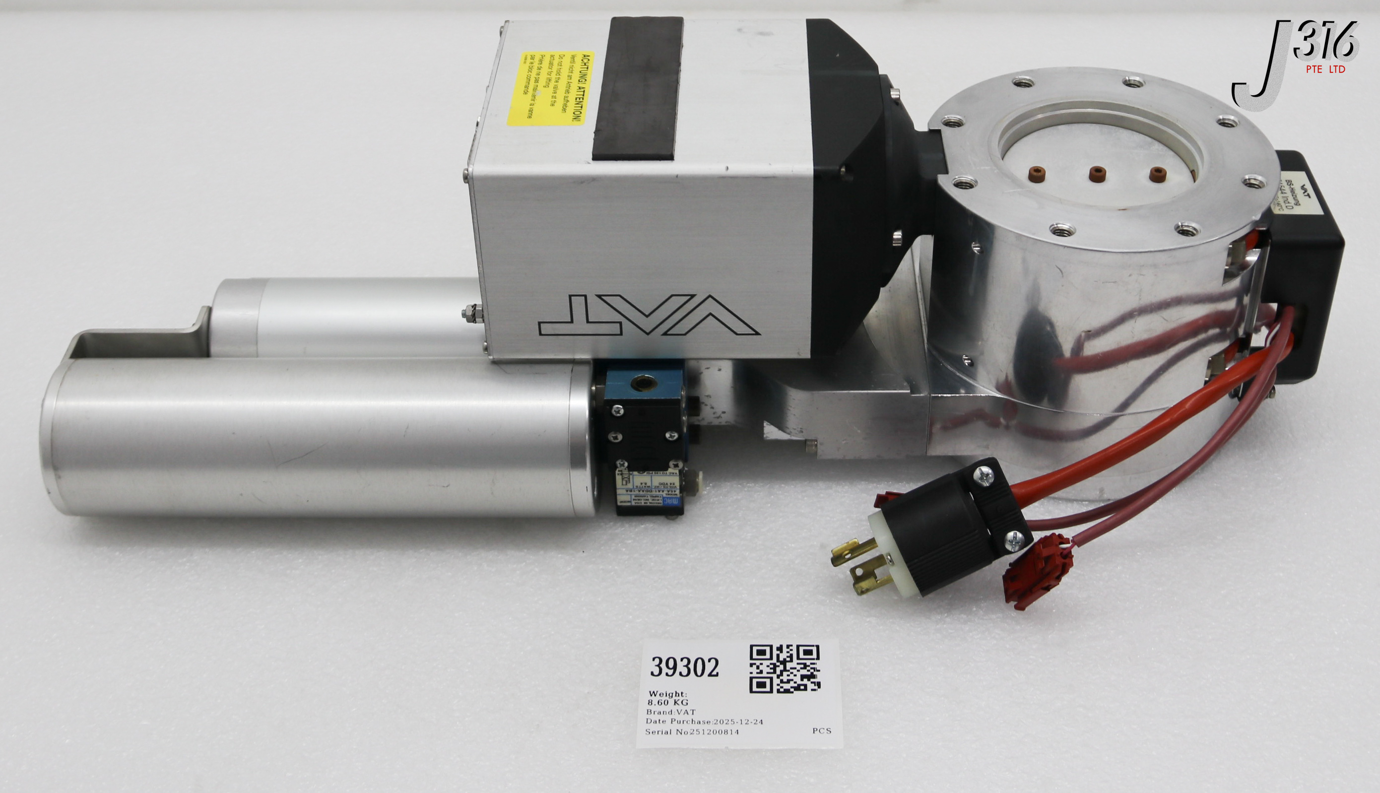 39302 VAT CONTROL ISOLATION GATE VALVE 95238-PAGQ-ADH2