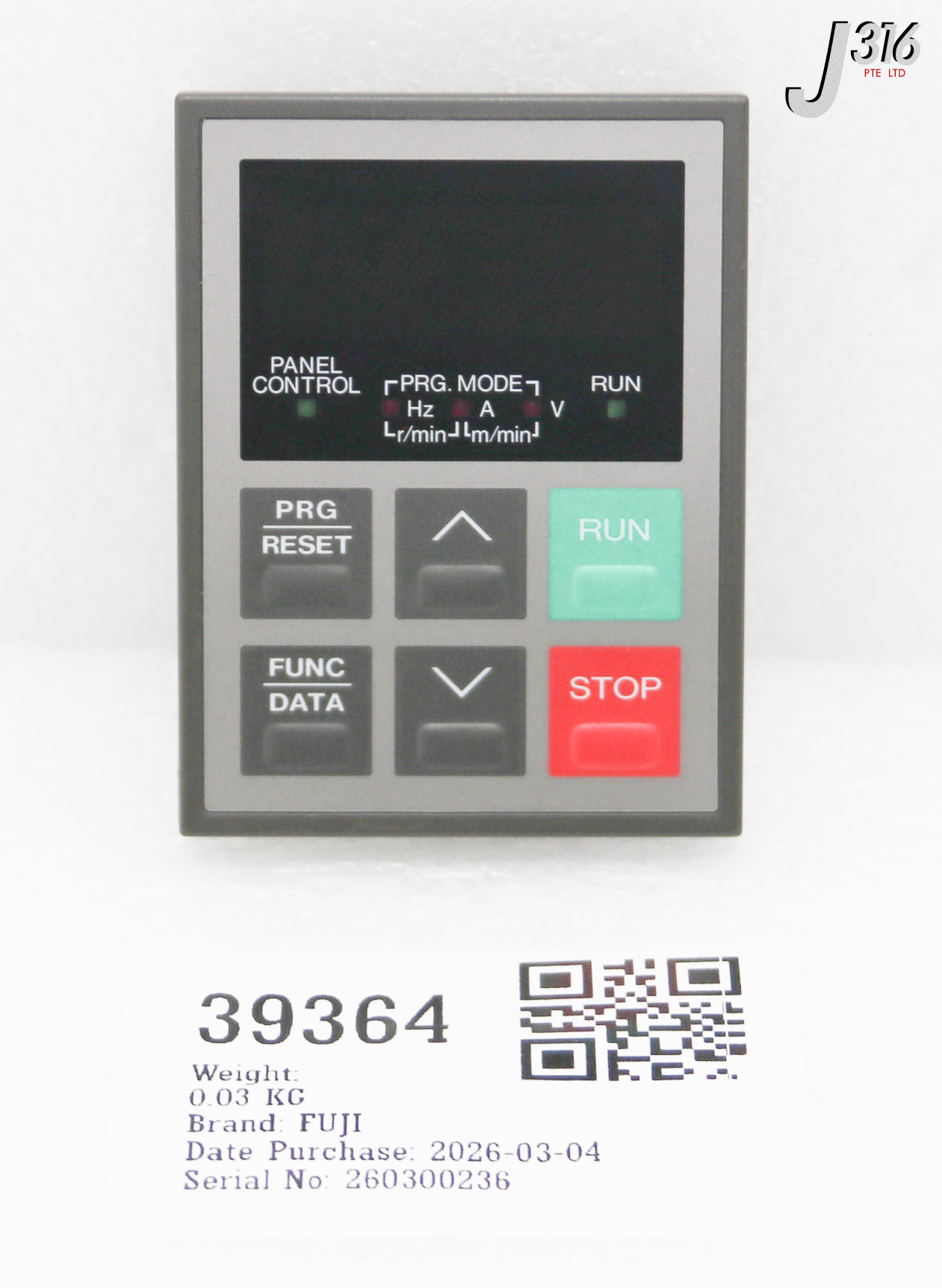39364 FUJI DIGITAL FREQUENCY CONTROL KEYPAD TPJ-E9S – J316Gallery