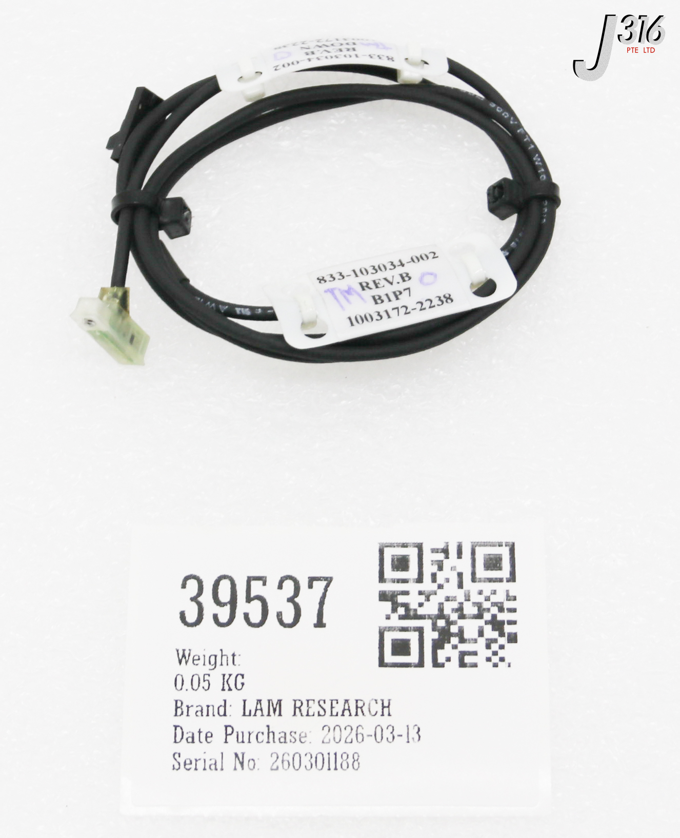 39537 LAM RESEARCH ROCKER DOOR CYLINDER DOWN SENSOR 833-103034-002