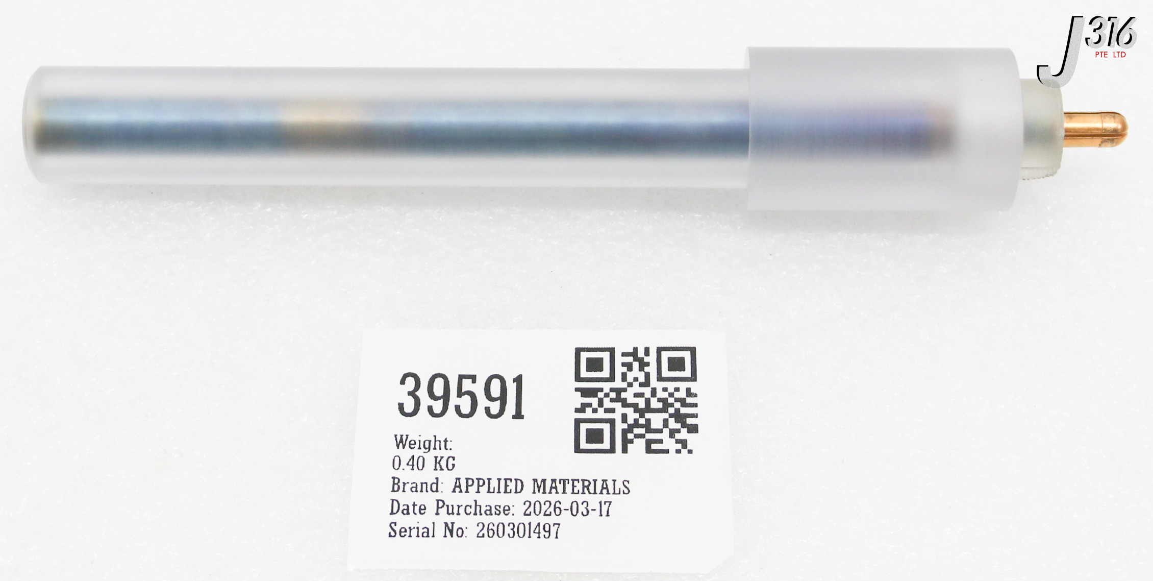 39591 APPLIED MATERIALS RF FEEDTHROUGH, MFA, RF MATCH, PRODUCER SE 0041-06016