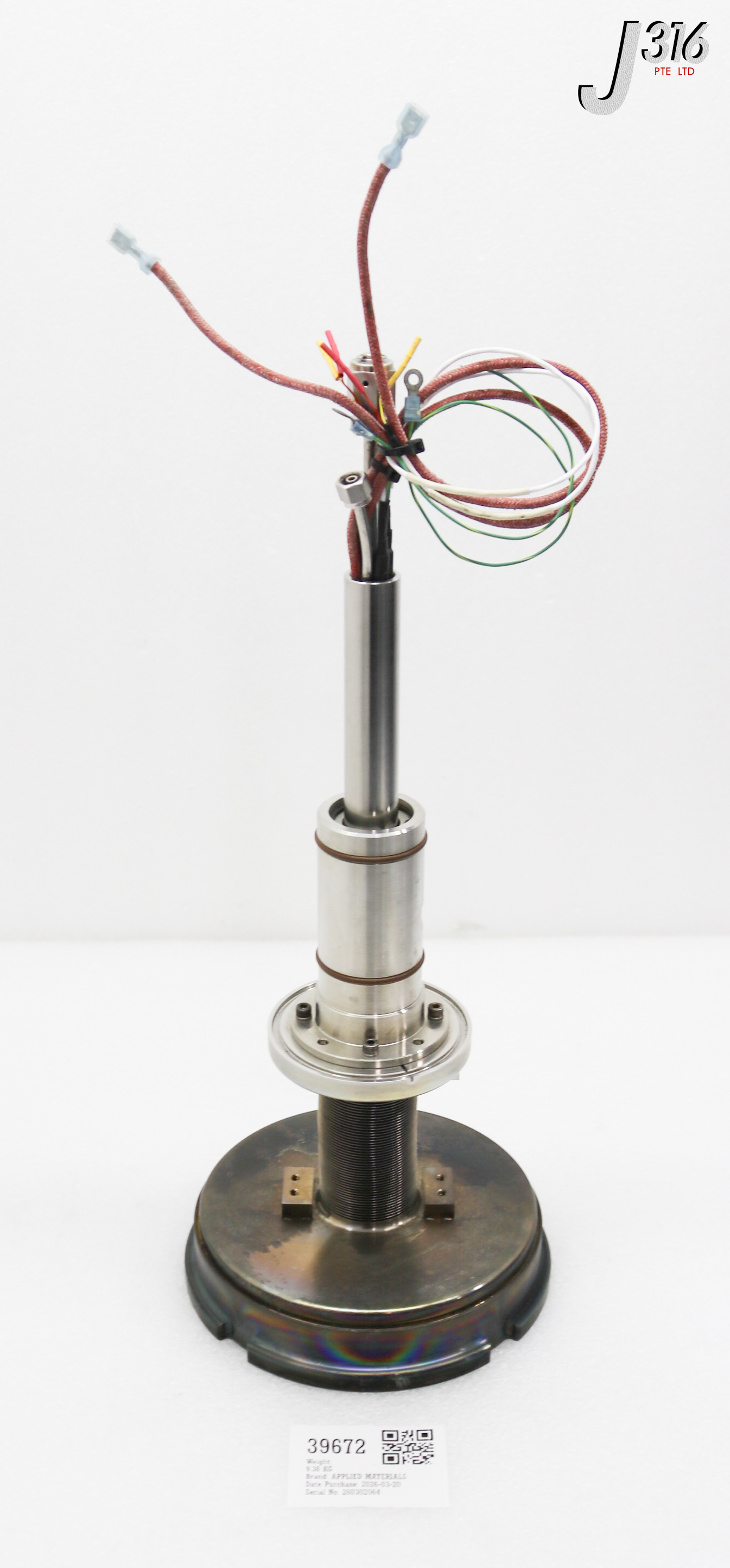 39672 APPLIED MATERIALS 4 FINGER 8" HEATER 0190-20026