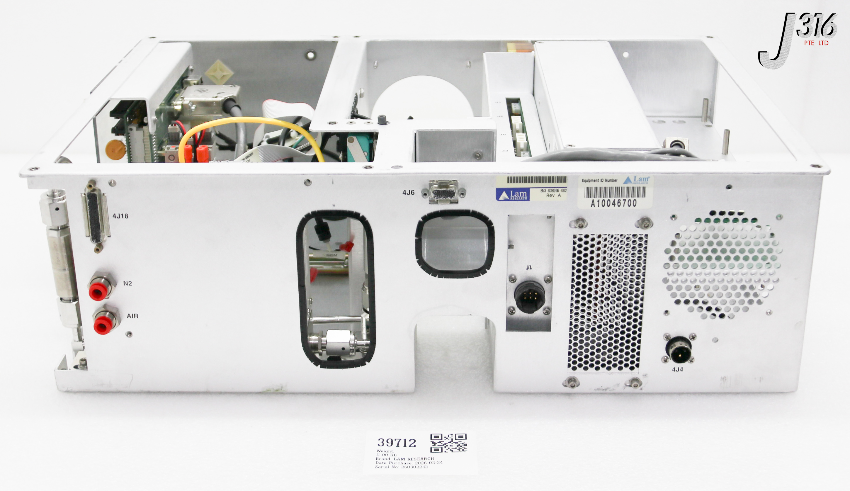 39712 LAM RESEARCH GAS PANEL BOX (PARTS) 853-038269-002