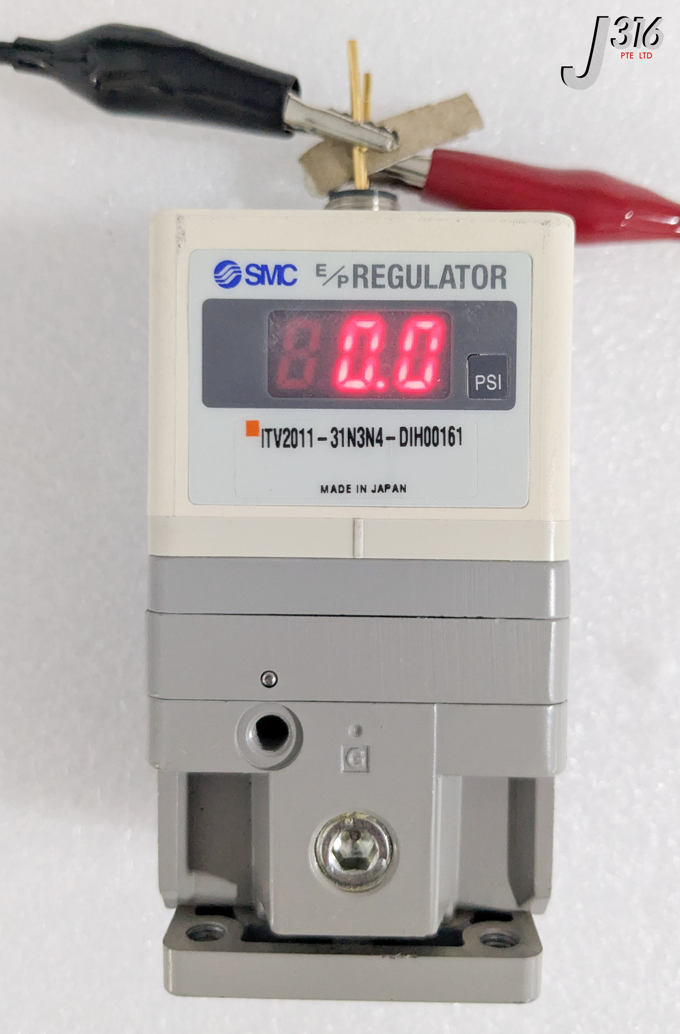 39813 SMC ELECTRO-PNEUMATIC REGULATOR ITV2011-31N3N4-DIH00161