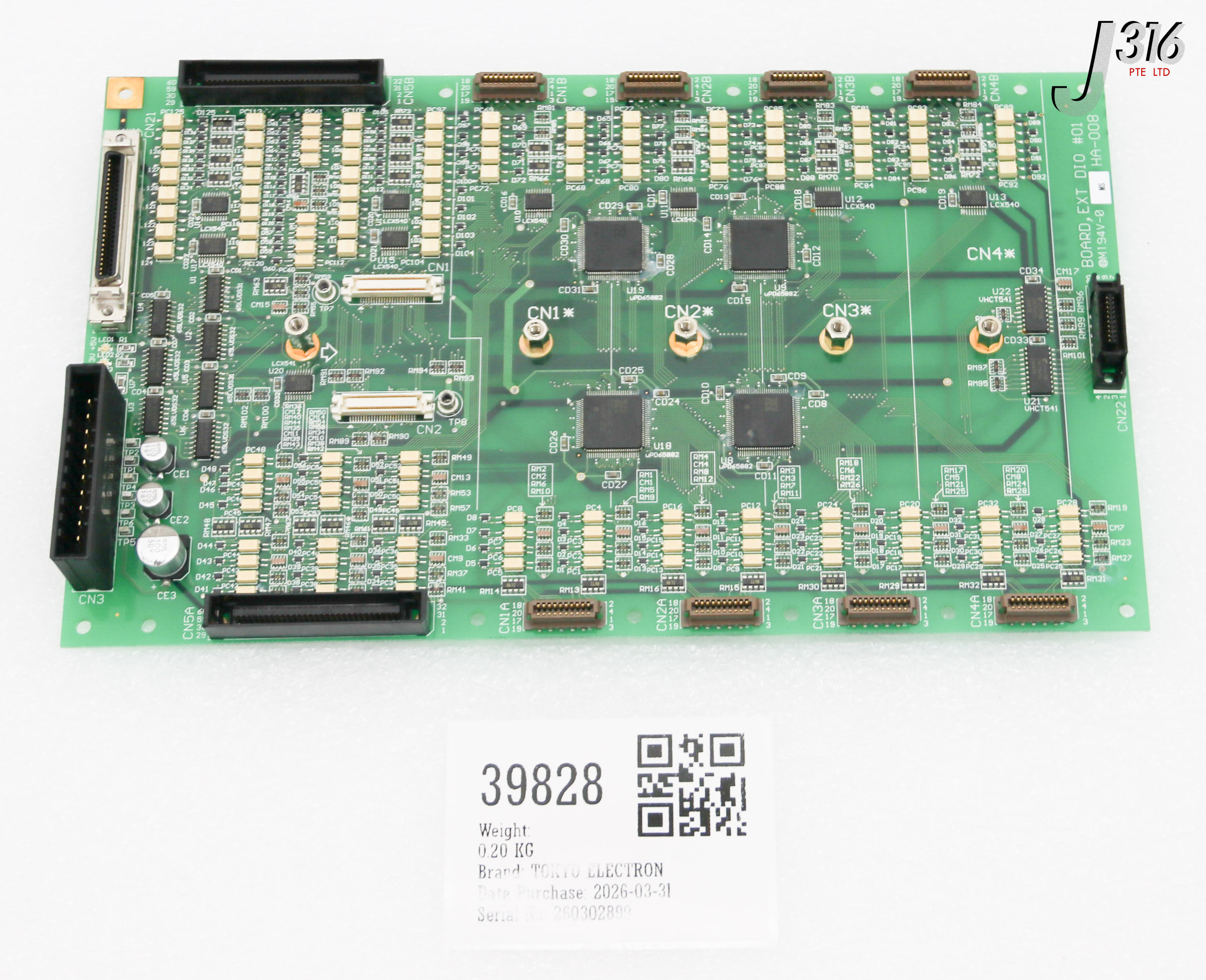 39828 TOKYO ELECTRON PCB EXT DIO #01 HA-008