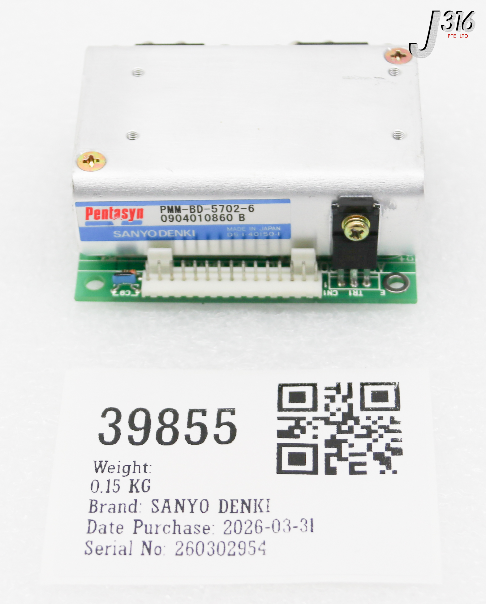 39855 SANYO DENKI X-AXIS DRIVER PMM-BD-5702-6