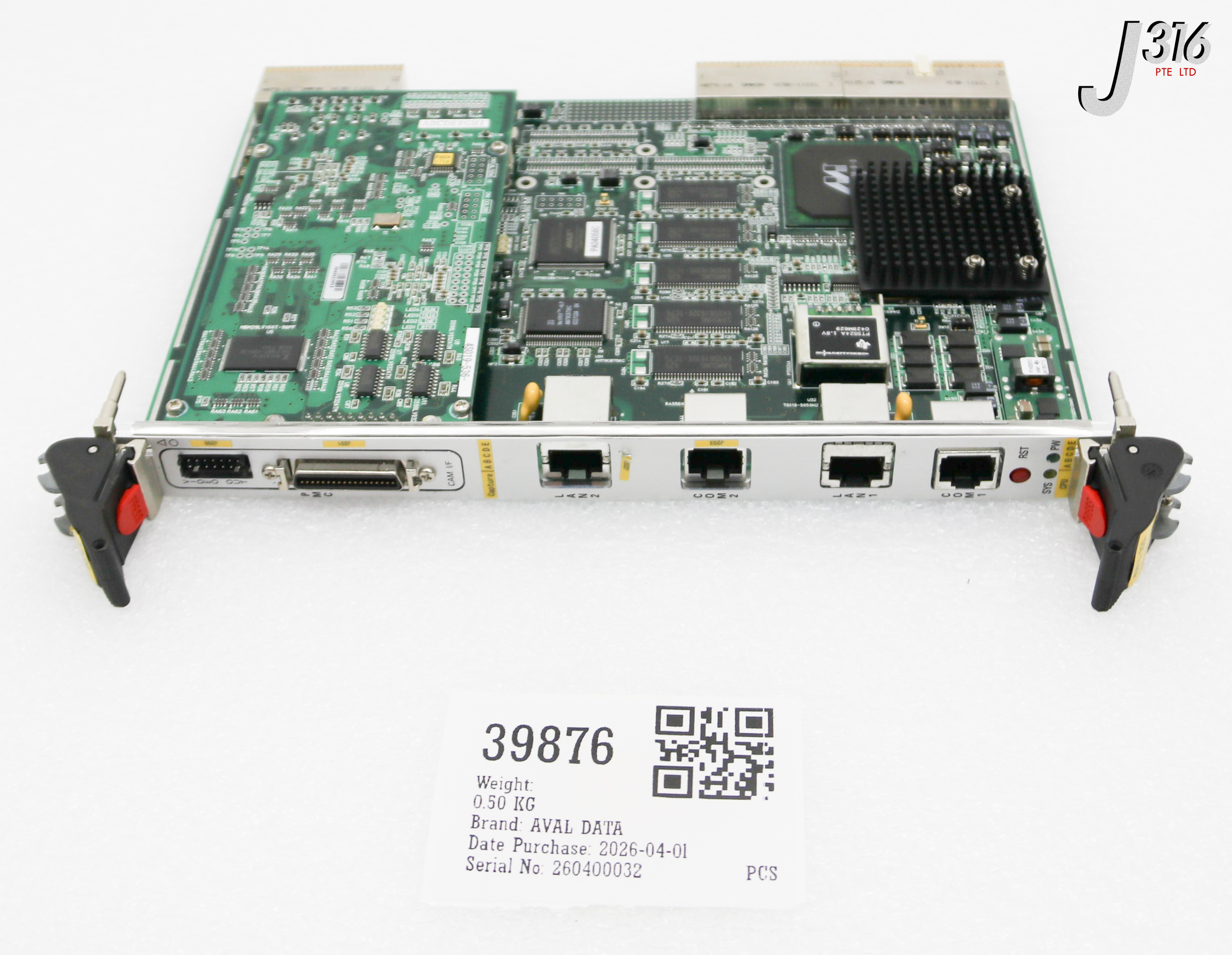 39876 AVAL DATA PCB, PPC MODULE, PC02112C ACP-112N
