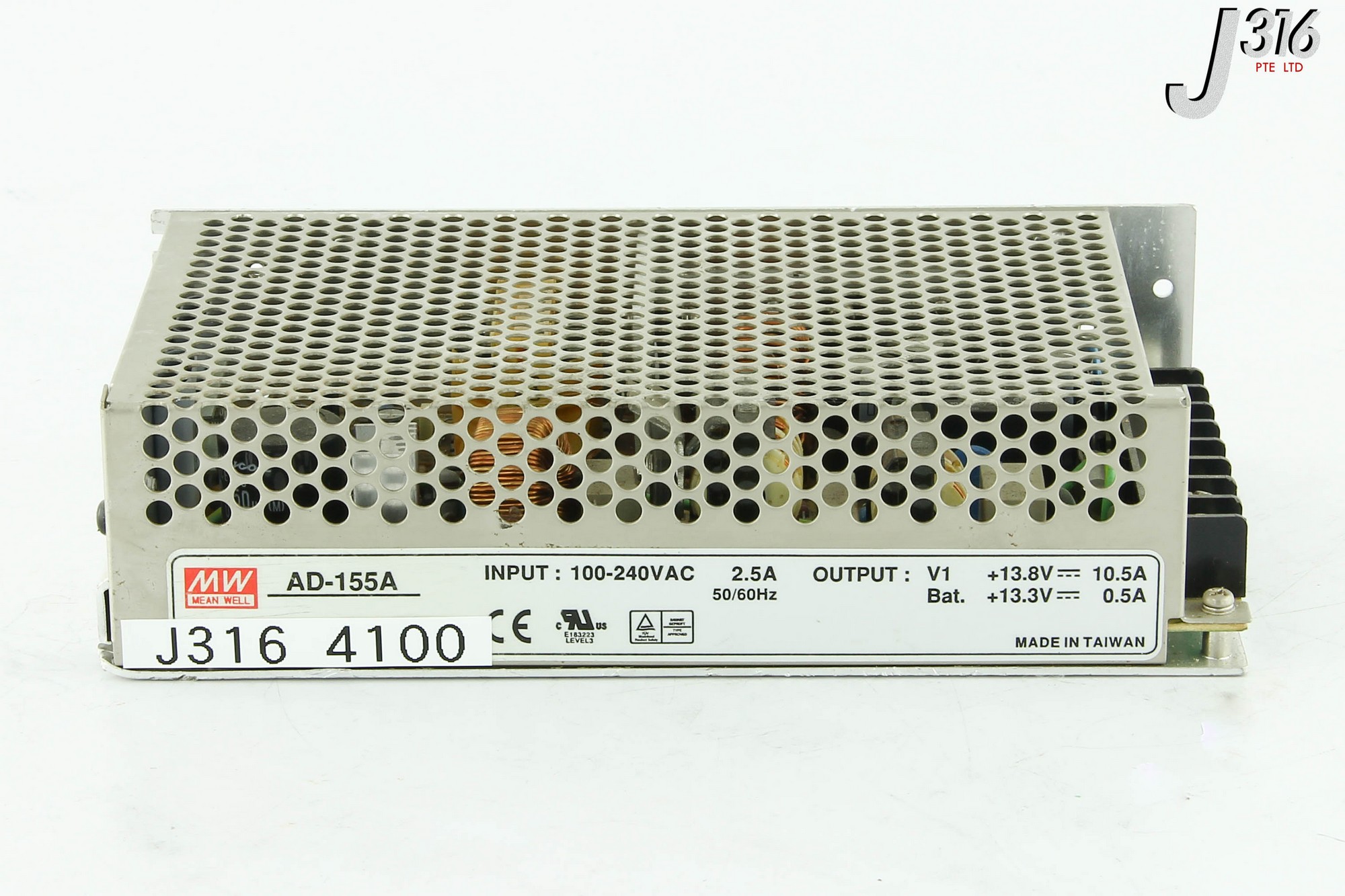 4100 MEAN WELL POWER SUPPLY 100-240VAC 2.5A 50/60HZ AD-155A
