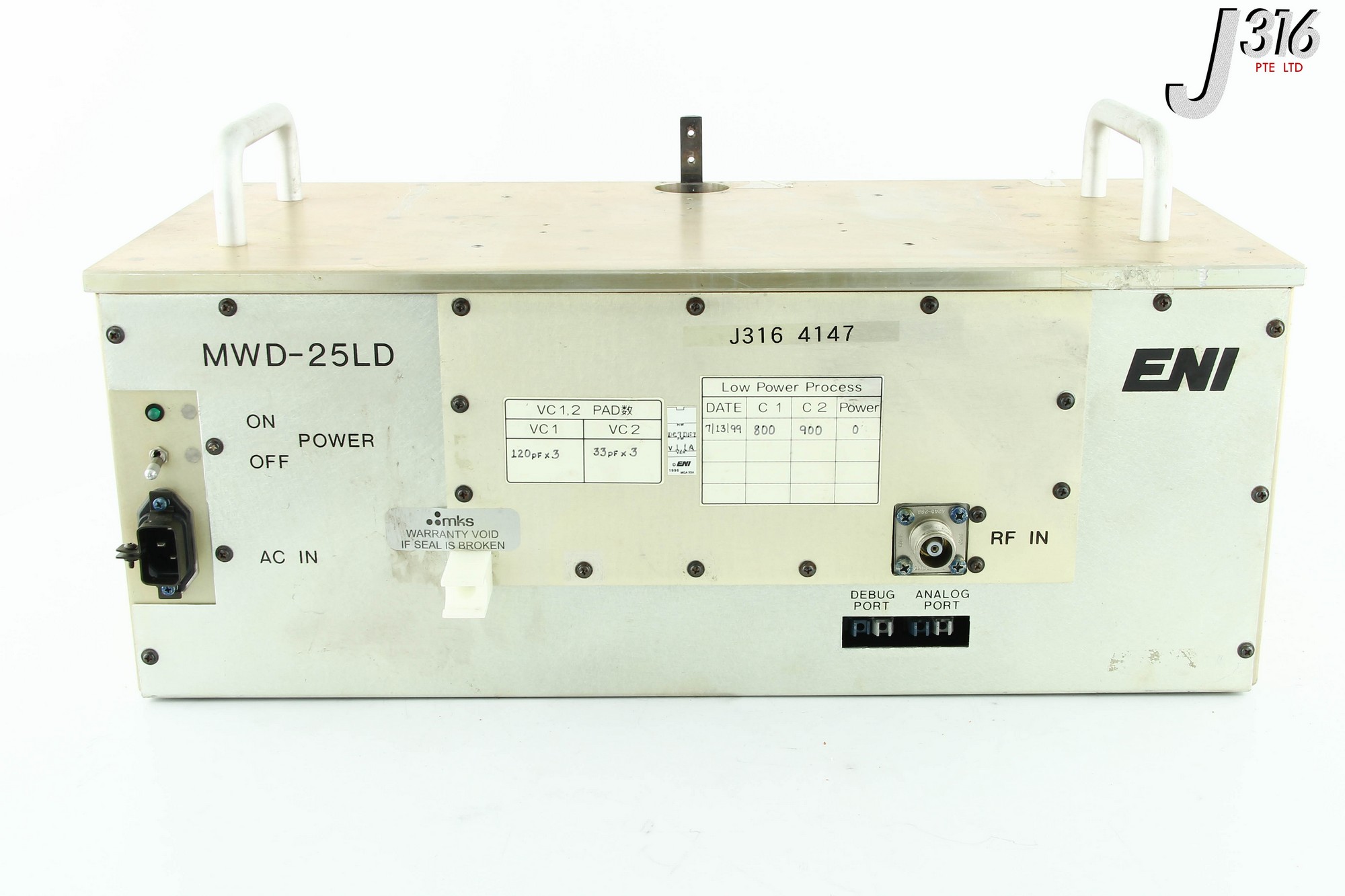 4147 ENI RF MATCH MWD-25LD MWD-25LD-02